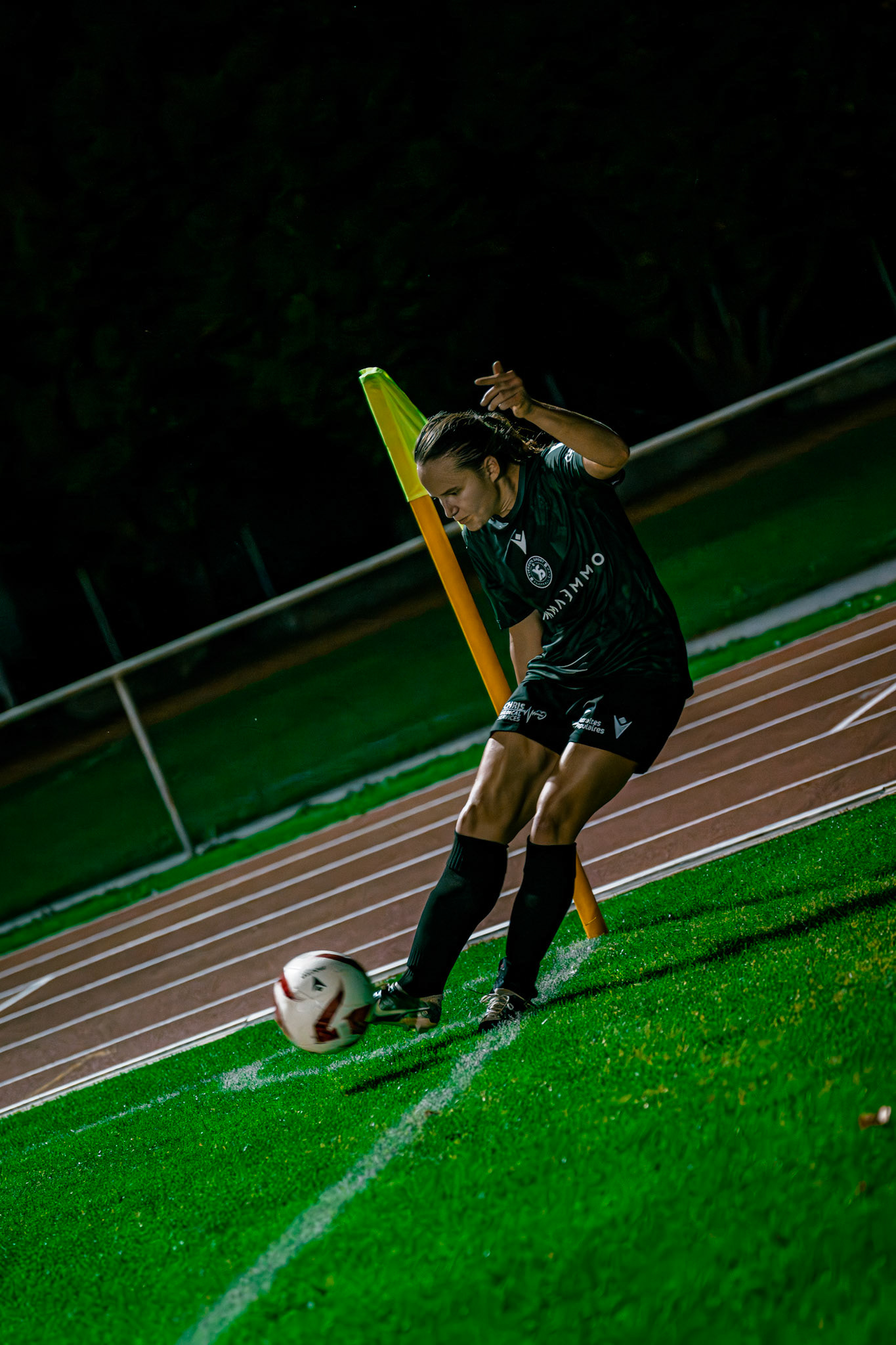 Match de championnat LNB (féminine) opposant le FC Sion Féminin à Yverdon Sport FC à l’Ancien Stand, Sion. (Christian António/LibsVisuals.com)