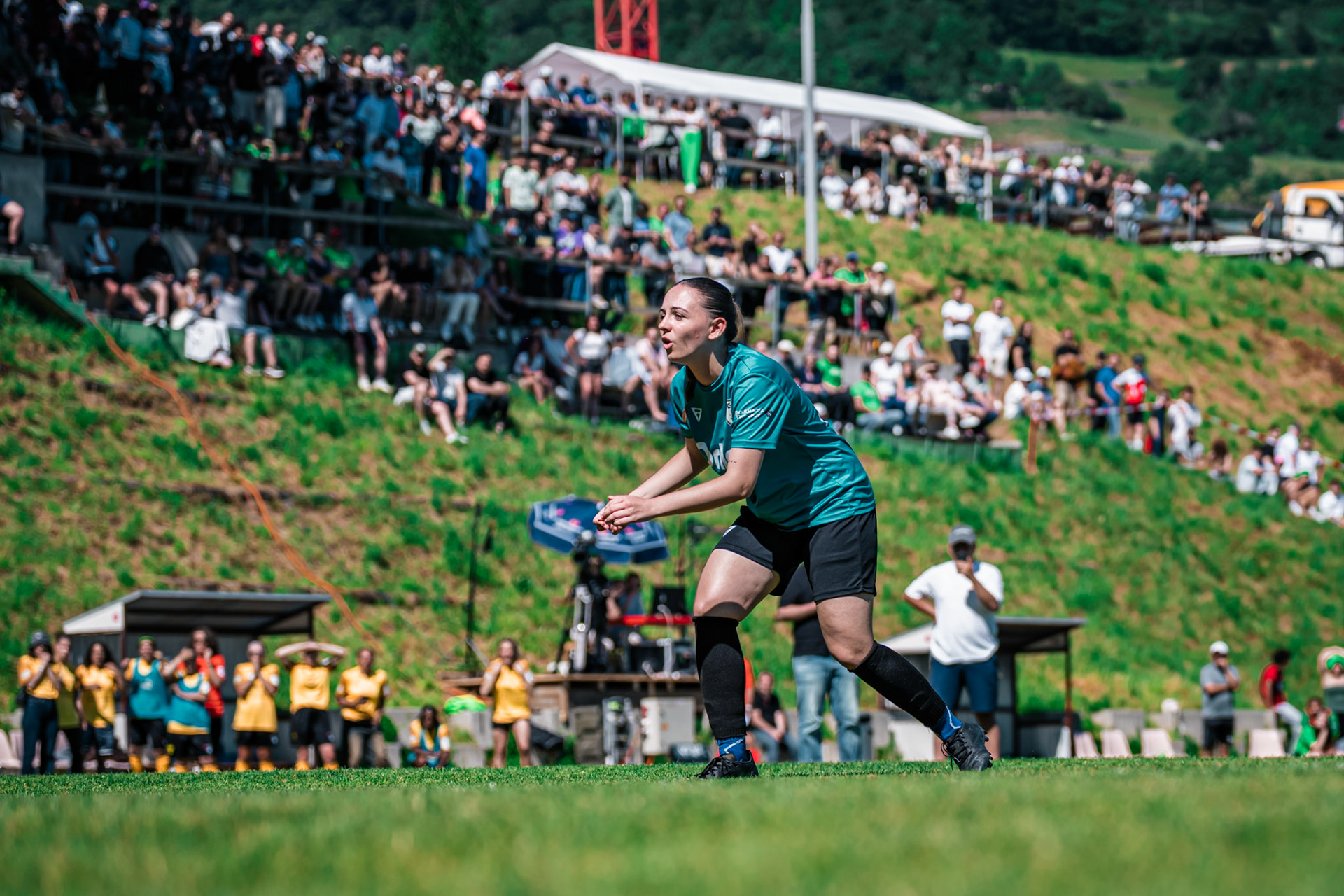 FC Aigle - FC Echallens Région I au Stade des Ruvines. (Christian António/LibsVisuals.com)