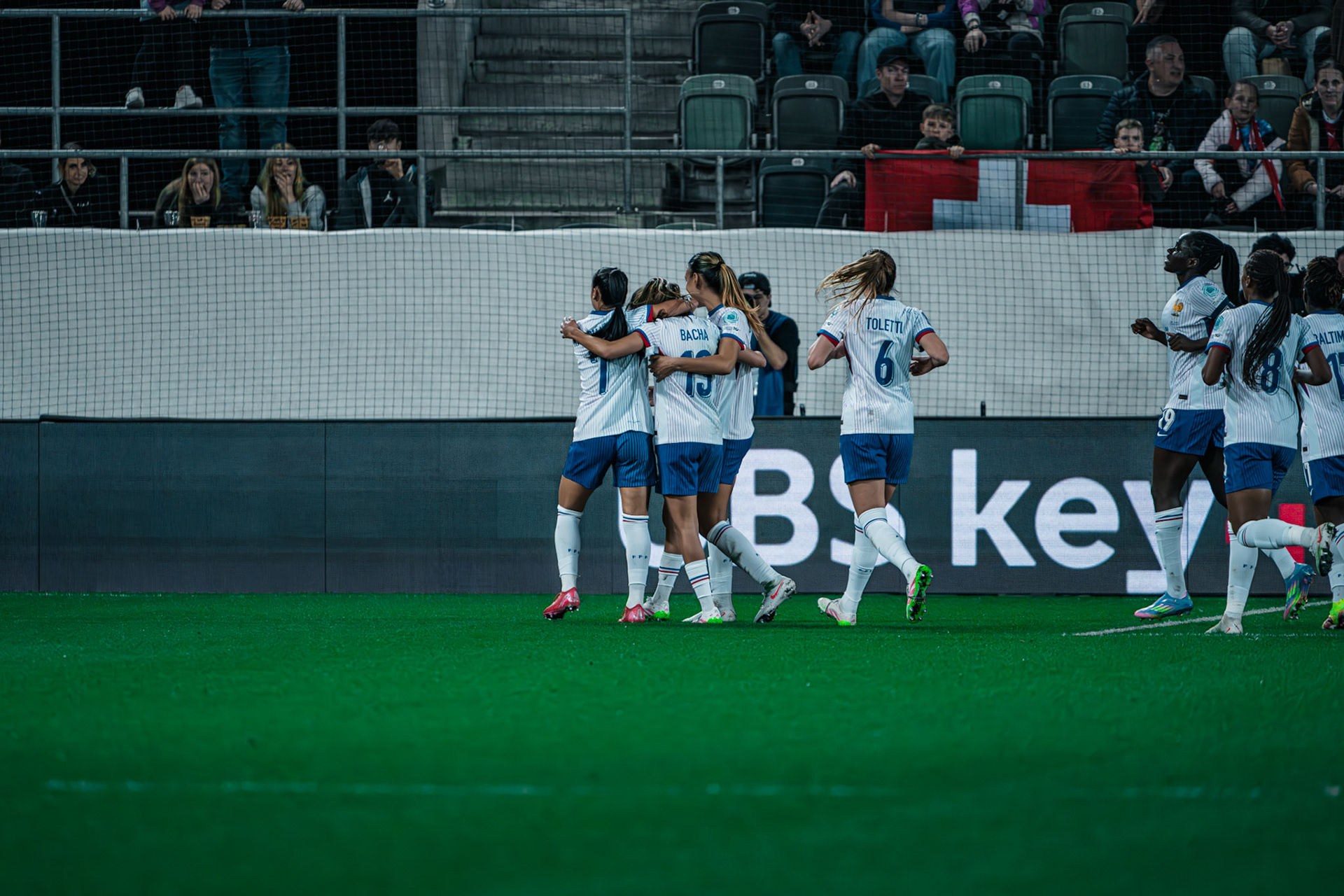 UEFA Women’s Nations League Suisse - France au Kybunpark. (Christian António/LibsVisuals.com)