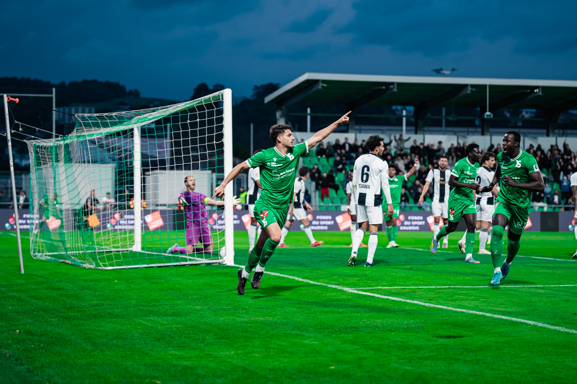 Yverdon Sport FC et FC Zürich au Stade Municipal. (Christian António/LibsVisuals.com)