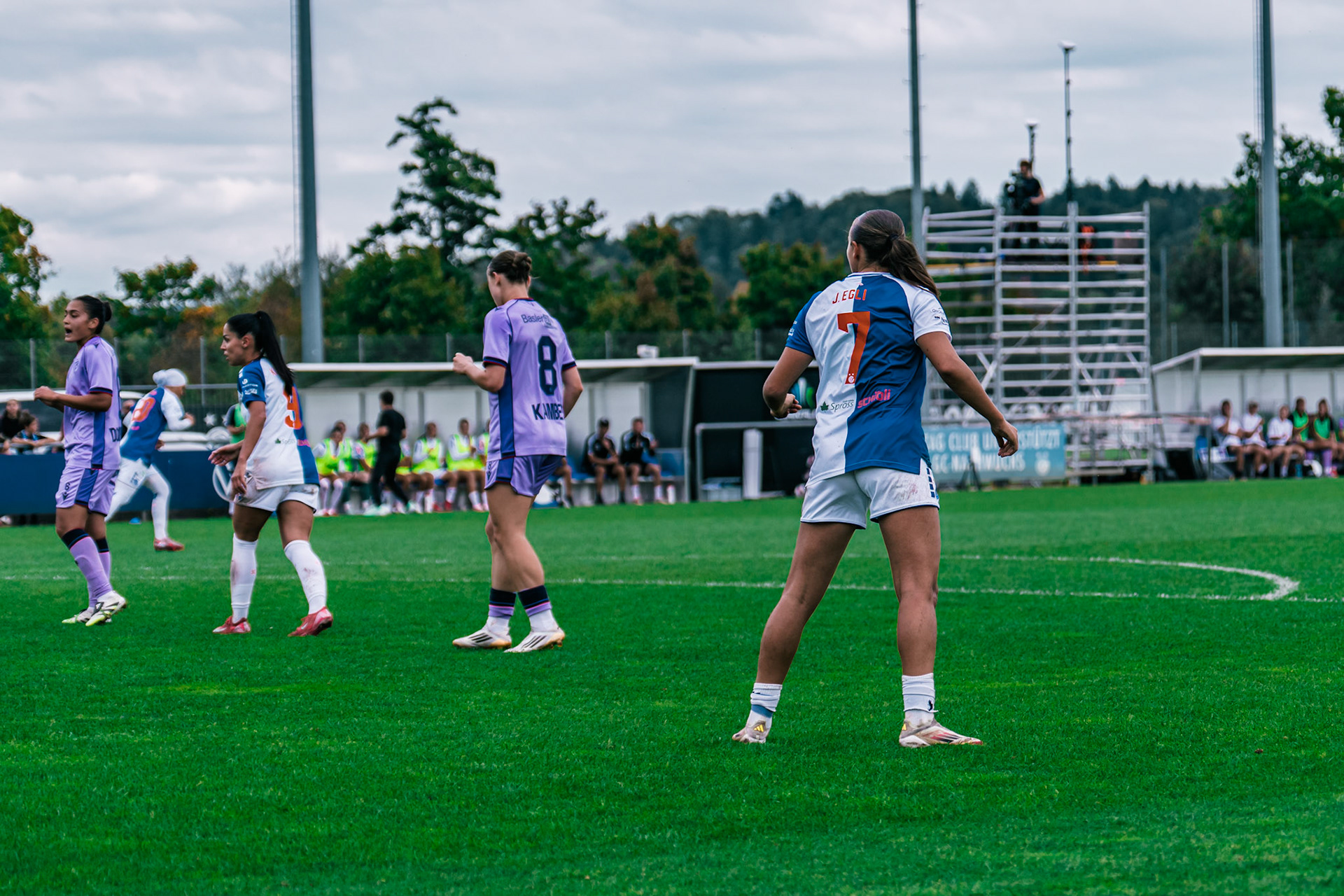 Match de l’AXA Women’s Super League opposant GC Frauenfussball et FC Basel 1893 au GC/Campus, Niederhasli (Platz 1). (Christian António/LibsVisuals.com)