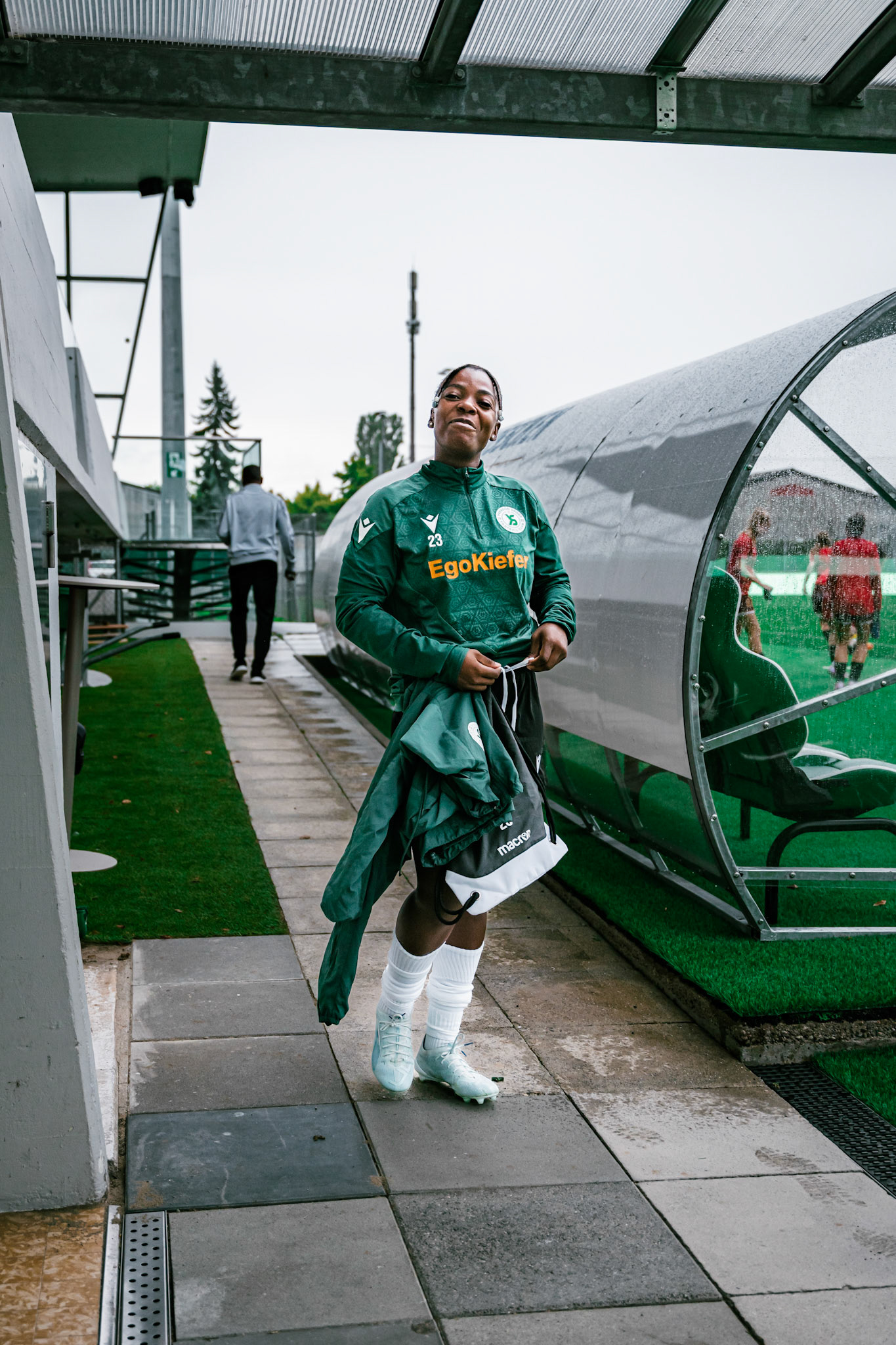 Match championnat LNB féminine opposant Yverdon Sport FC et FC Solothurn Frauen au Stade Municipal. (Christian António/LibsVisuals.com)
