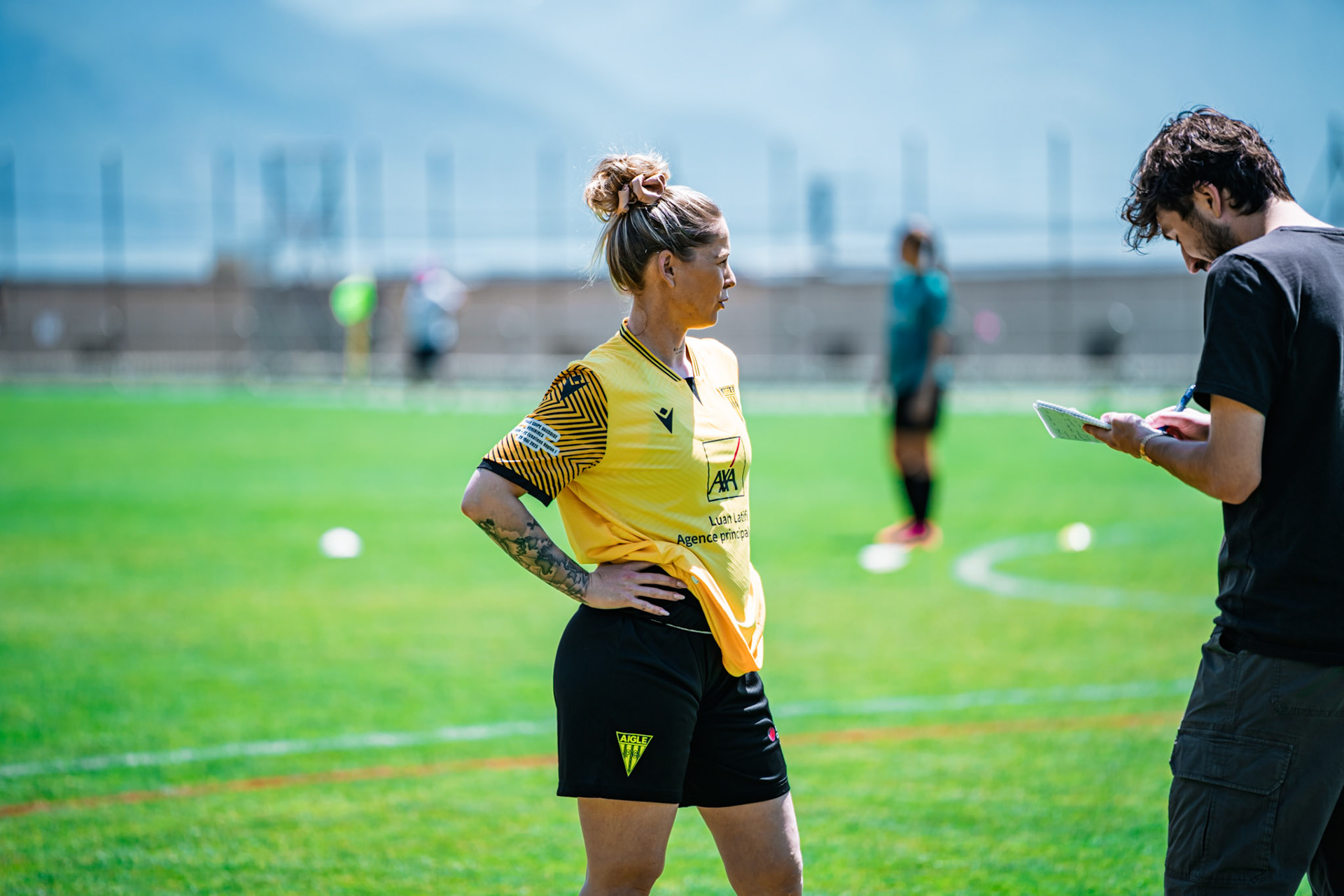 FC Aigle - FC Echallens Région I au Stade des Ruvines. (Christian António/LibsVisuals.com)