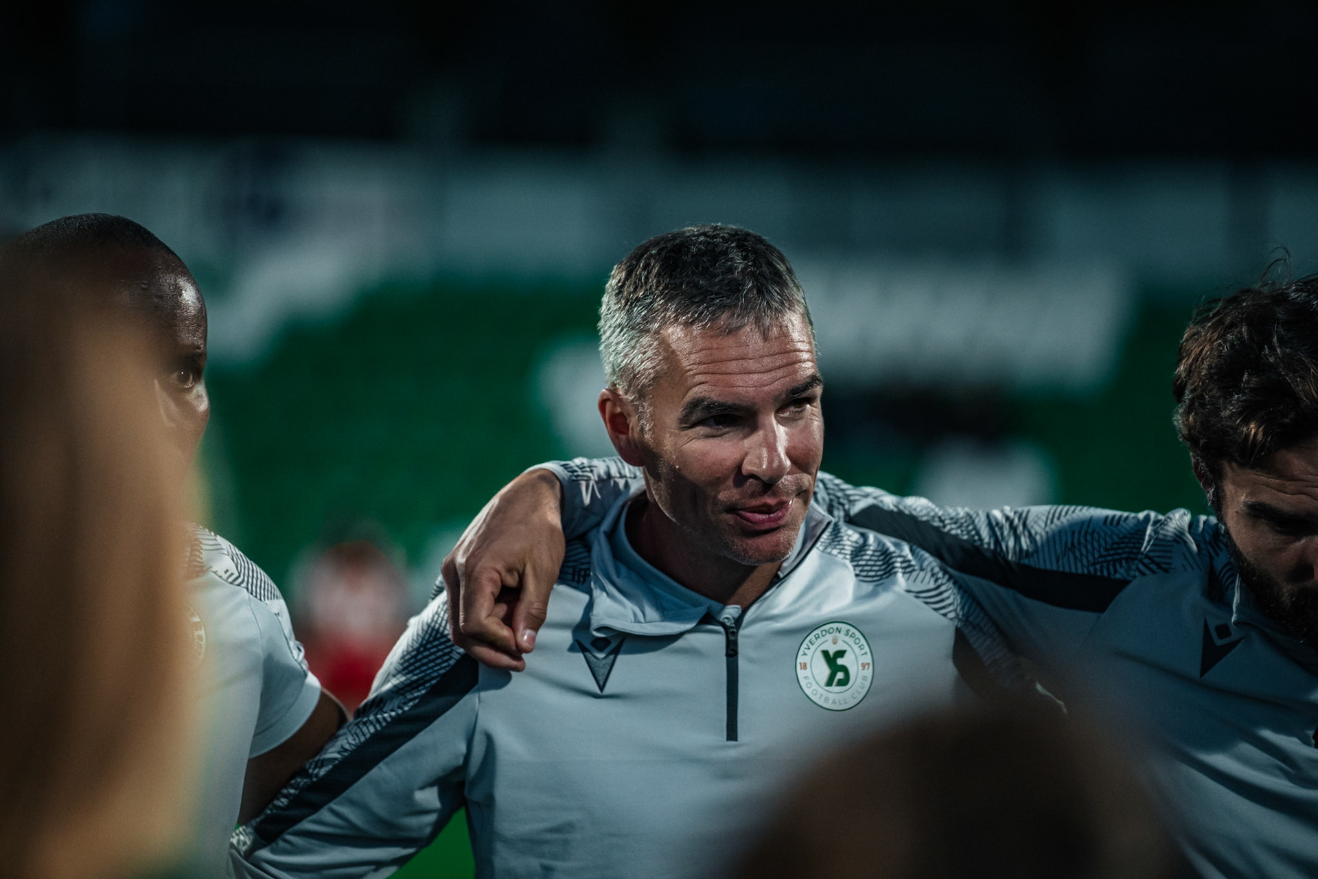 Yverdon Sport FC et FC Rapperswil-Jona au Stade Municipal. (Christian António/LibsVisuals.com)