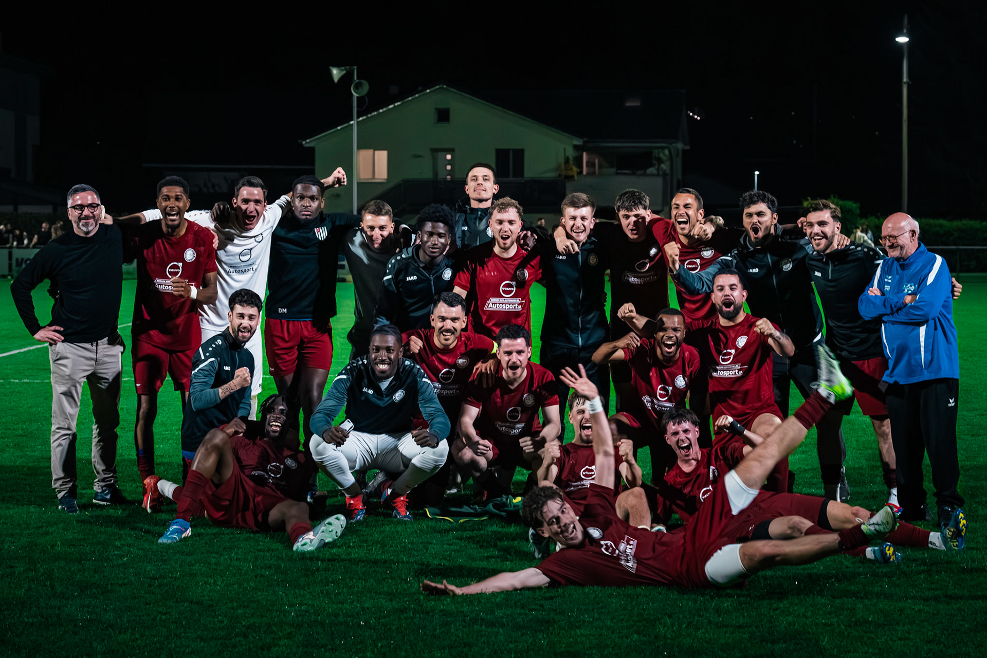 FC Domdidier et FC Cugy-Montet-Aumont-Murist I au Stade du Pâquier. (Christian António/LibsVisuals.com)