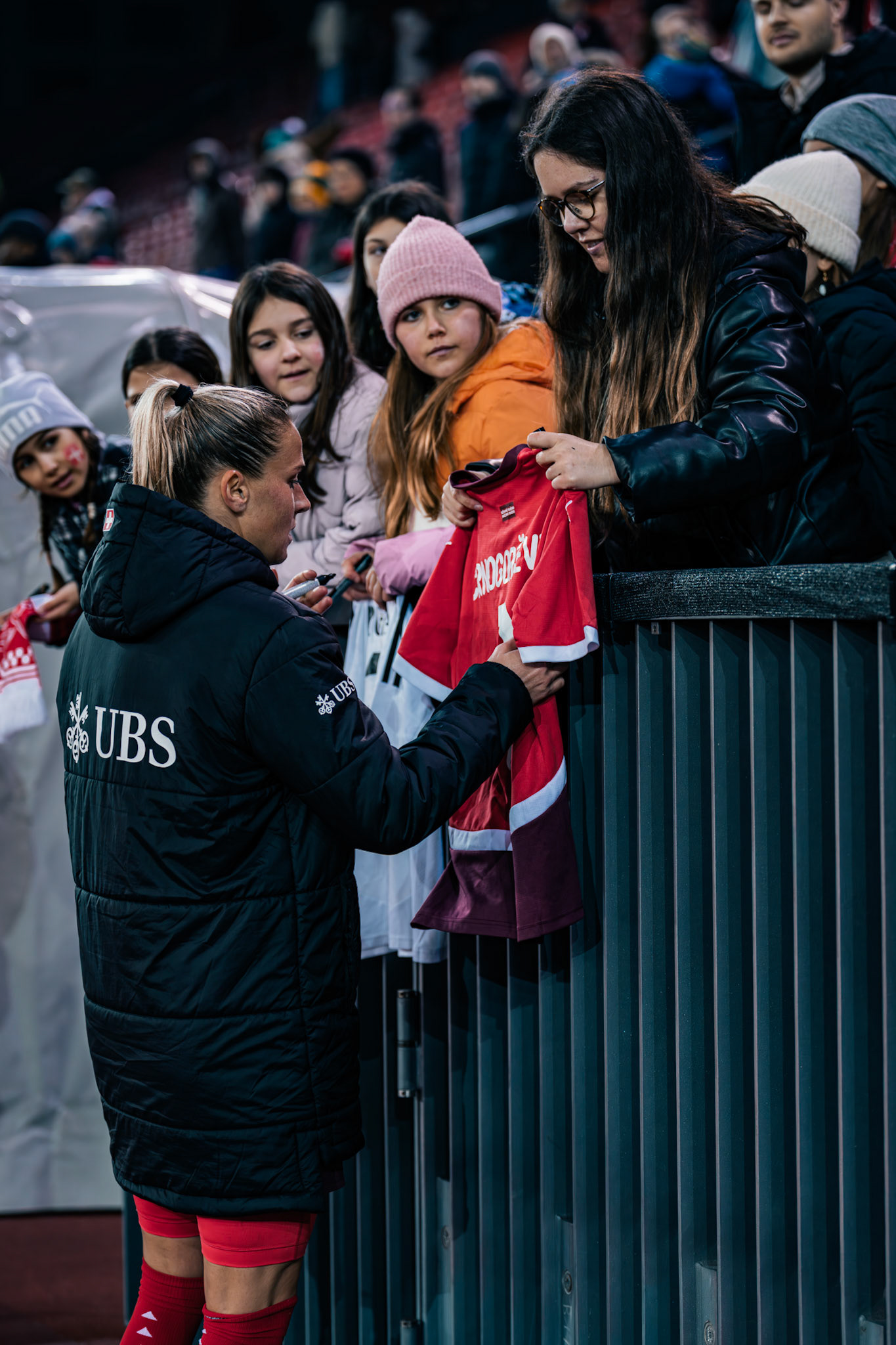 UEFA Women's Nations League Suisse - Islande au Stadion Letzigrund. (Christian António/LibsVisuals.com)