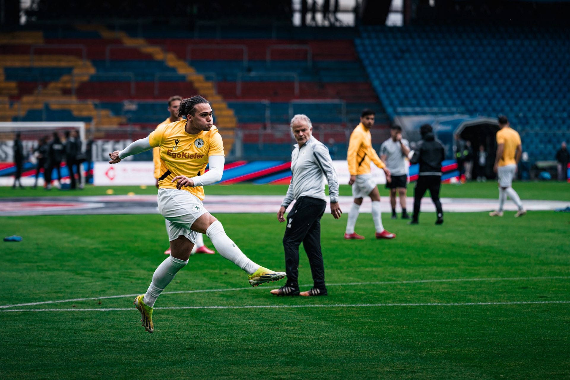 FC Basel 1893 et Yverdon Sport FC au St. Jakob-Park. (Christian António/LibsVisuals.com)