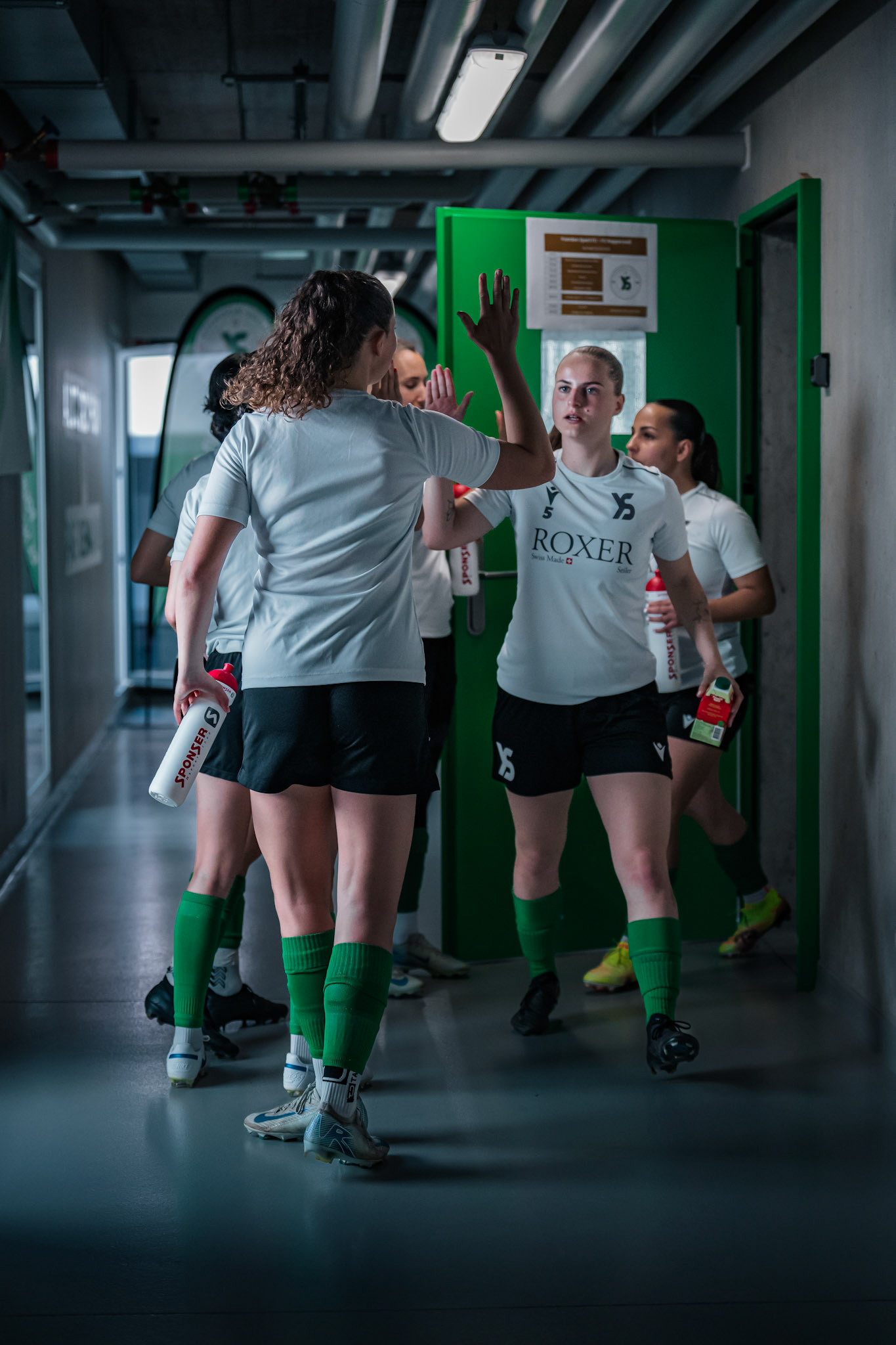 Yverdon Sport FC et FC Rapperswil-Jona au Stade Municipal. (Christian António/LibsVisuals.com)