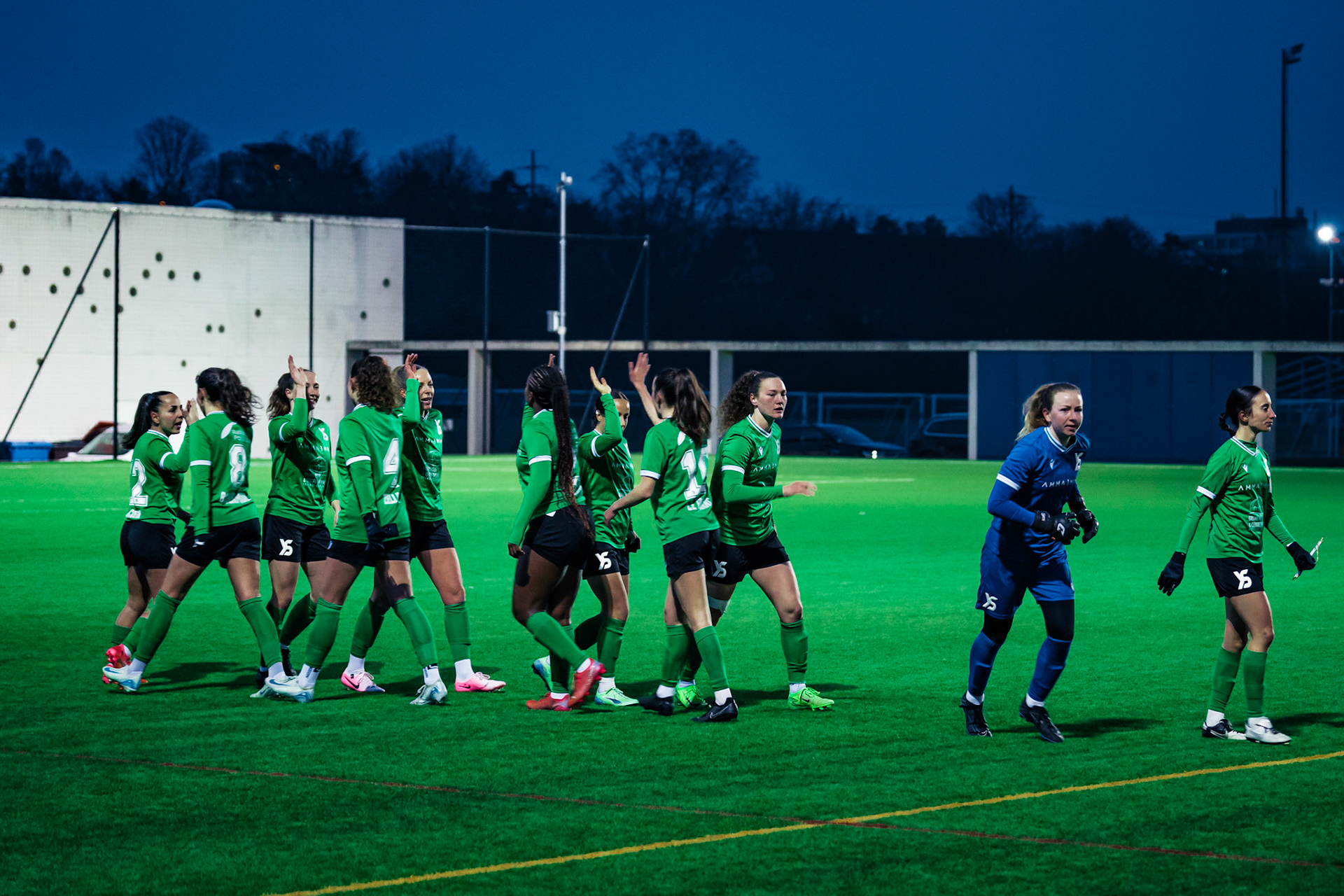 FFV Basel et Yverdon Sport FC au Campus FC Basel (Christian António/LibsVisuals.com)