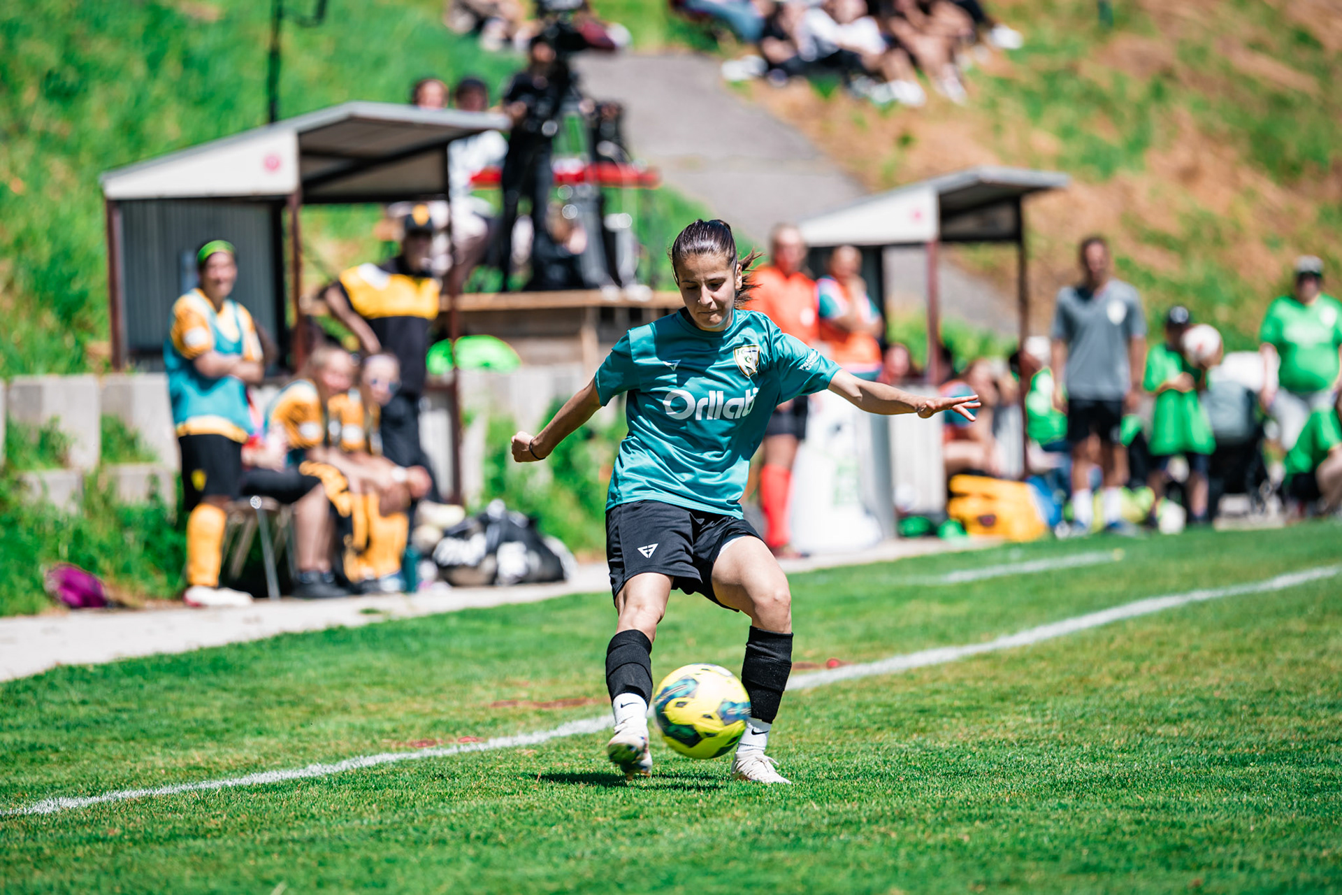 FC Aigle - FC Echallens Région I au Stade des Ruvines. (Christian António/LibsVisuals.com)
