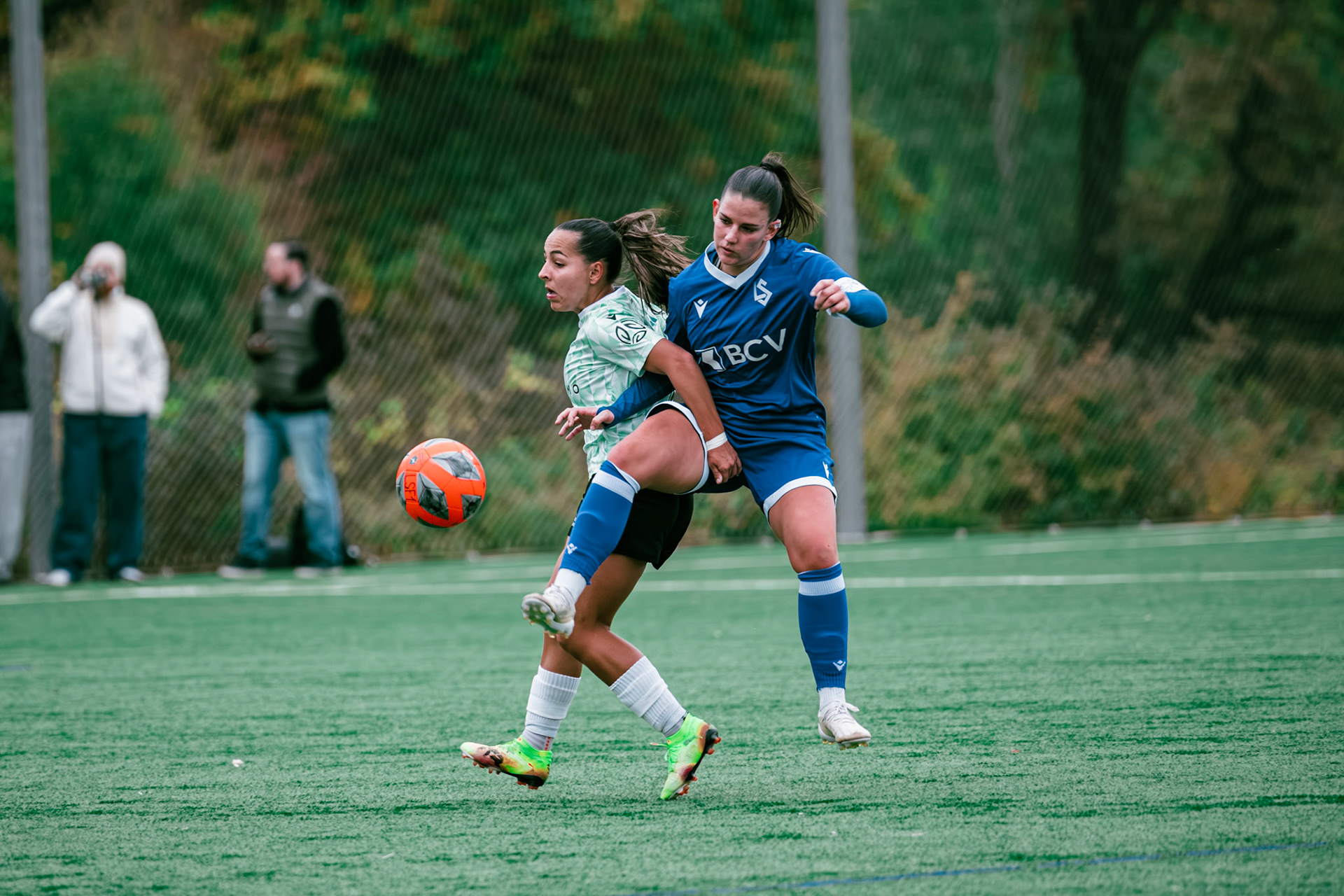 Match AXA Women’s Cup (1/16 de finale) opposant FC Lausanne-Sport et Yverdon Sport FC au Centre sportif de la Tuilière. (Christian António/LibsVisuals.com)