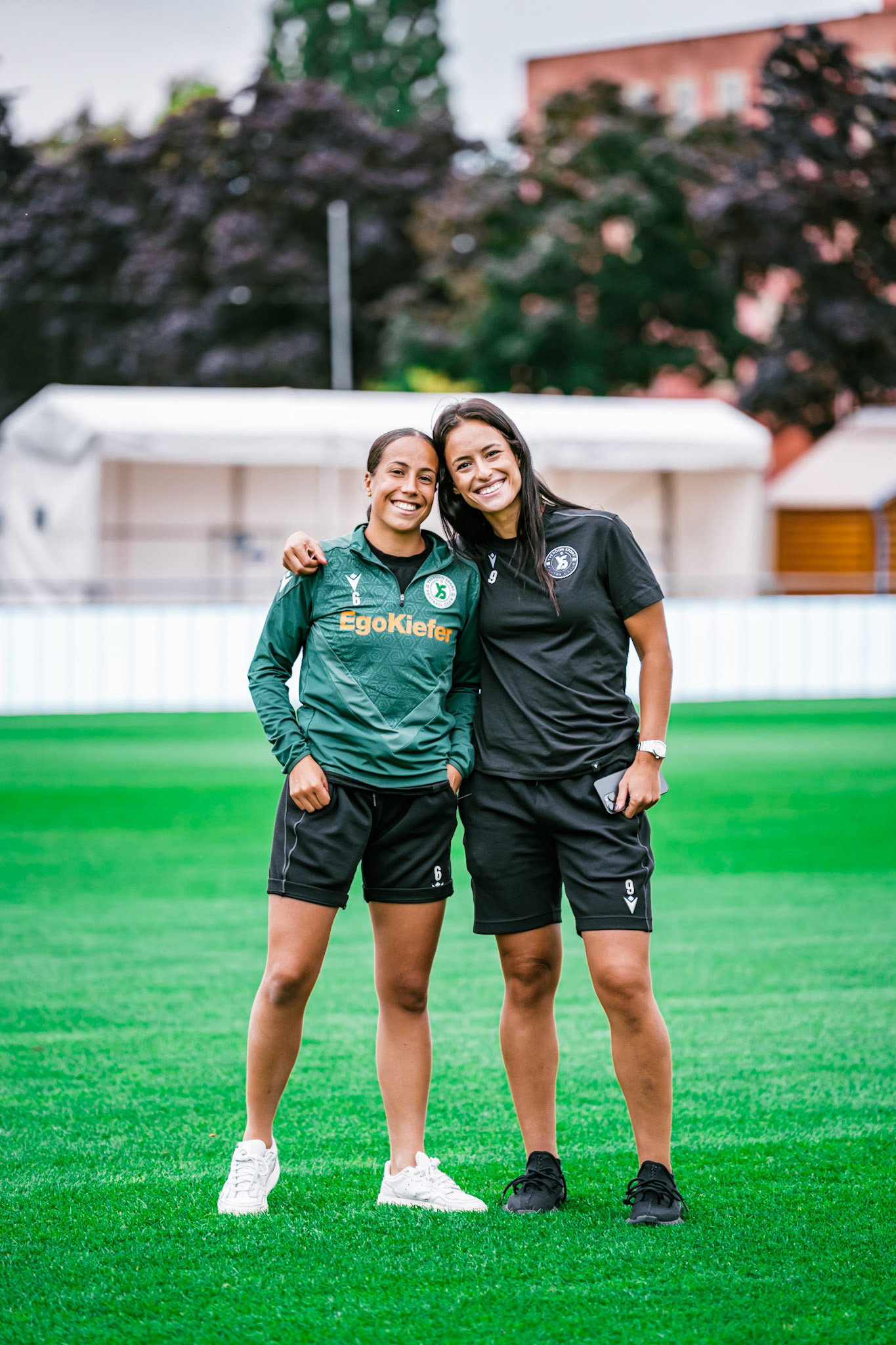 Match championnat LNB féminine opposant Yverdon Sport FC et FC Solothurn Frauen au Stade Municipal. (Christian António/LibsVisuals.com)
