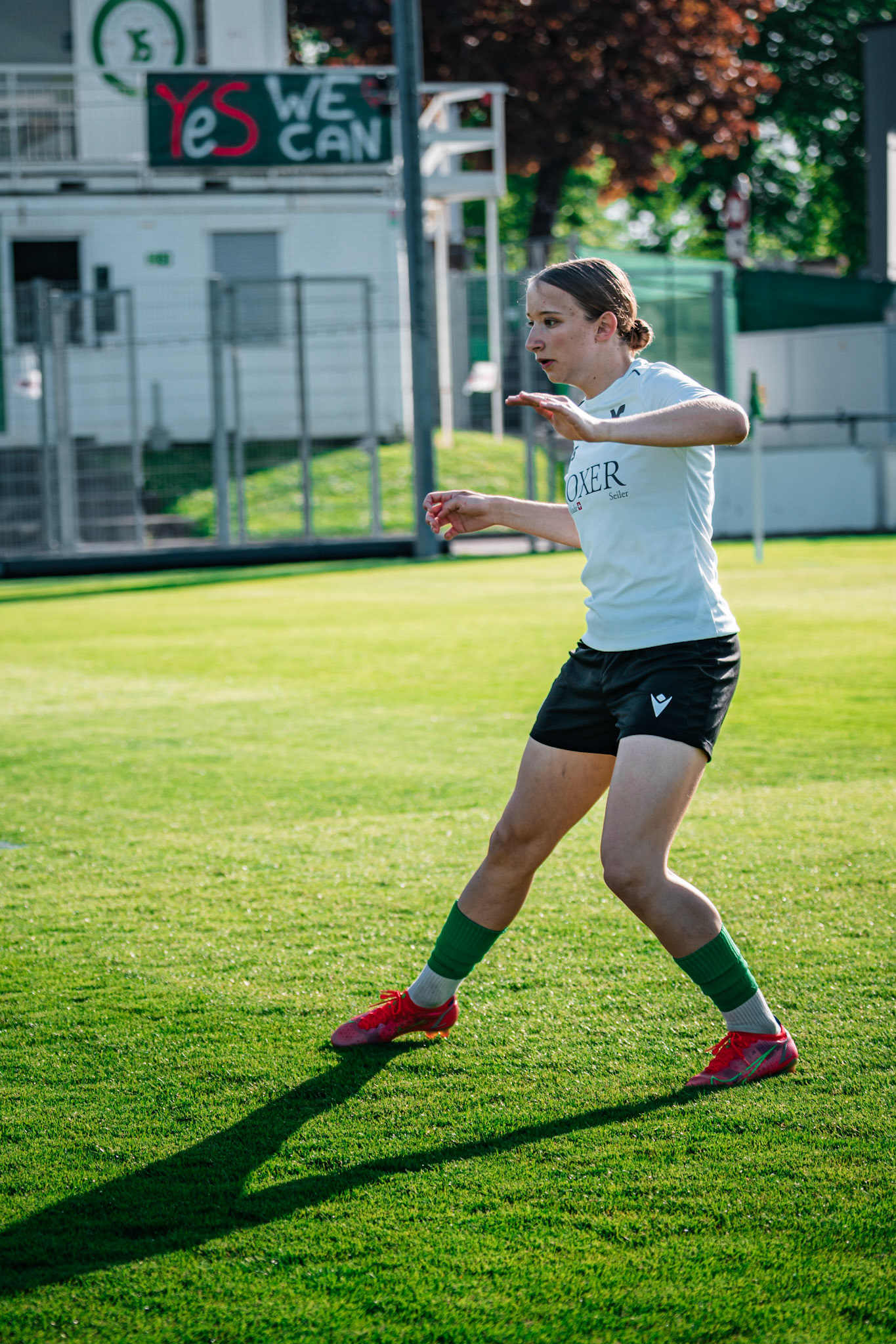 Yverdon Sport FC et FC Rapperswil-Jona au Stade Municipal. (Christian António/LibsVisuals.com)