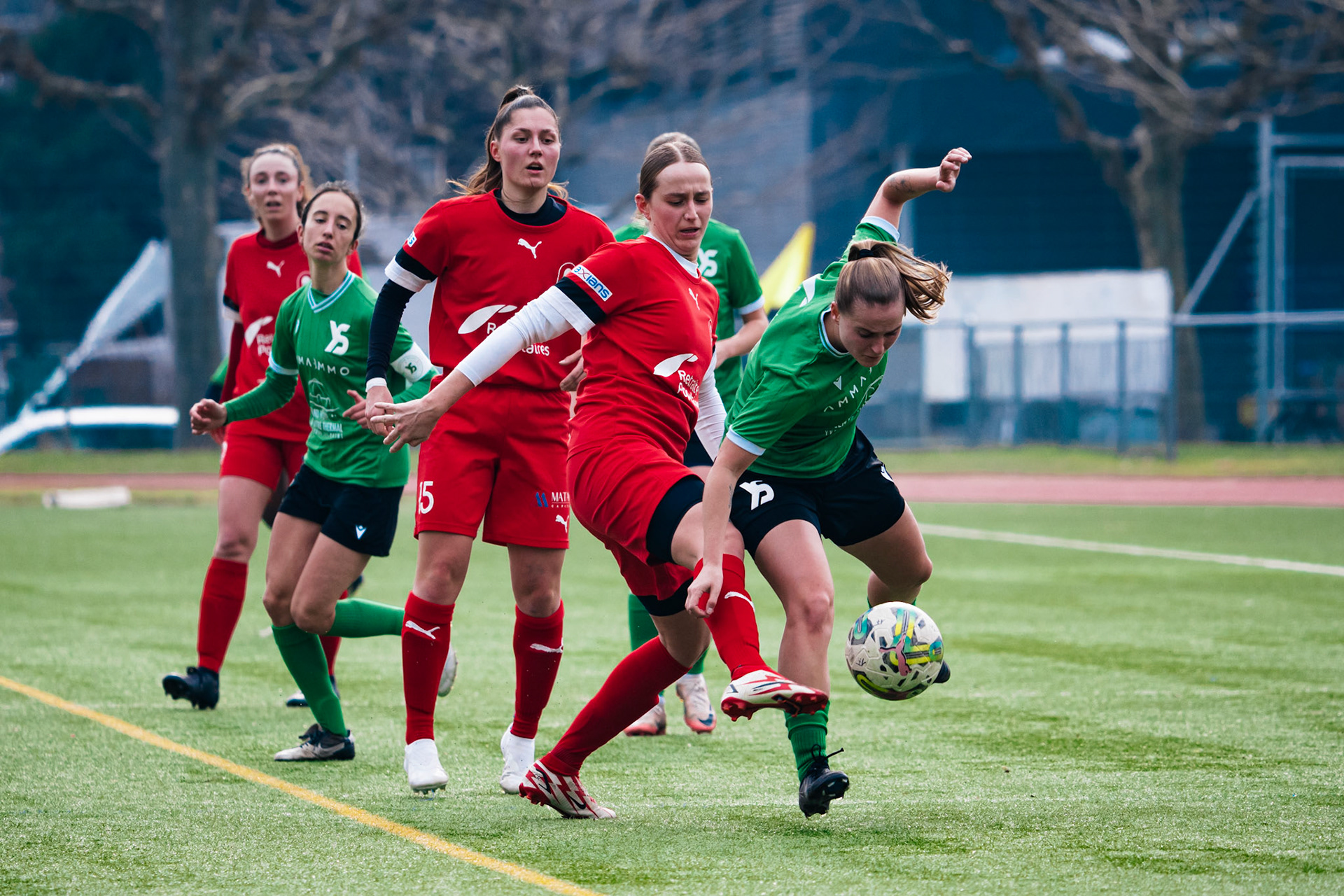 Match Amical entre FC Renens et Yverdon Sport FC au Stade sportif du Croset. (Christian António/LibsVisuals.com)