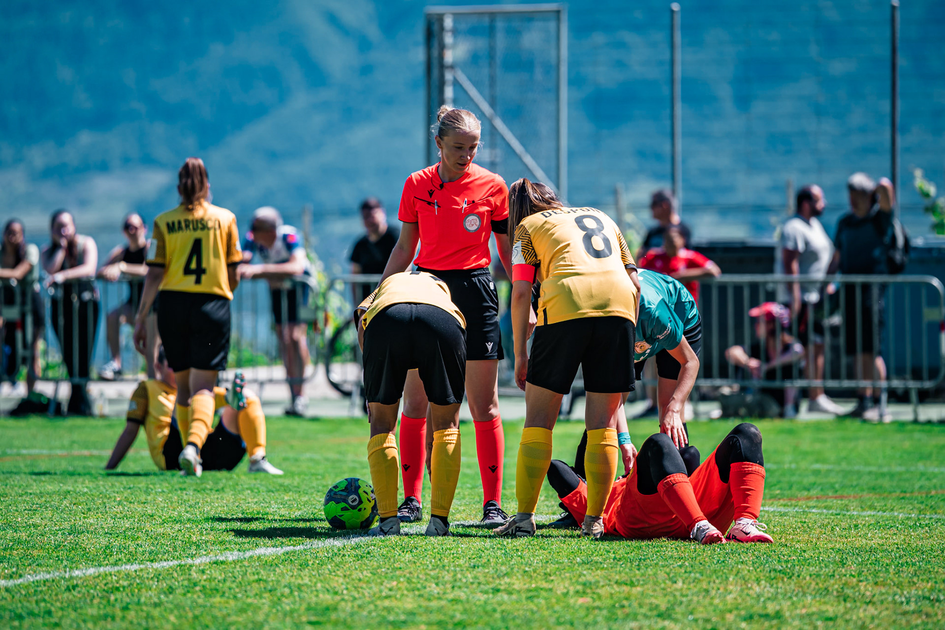 FC Aigle - FC Echallens Région I au Stade des Ruvines. (Christian António/LibsVisuals.com)