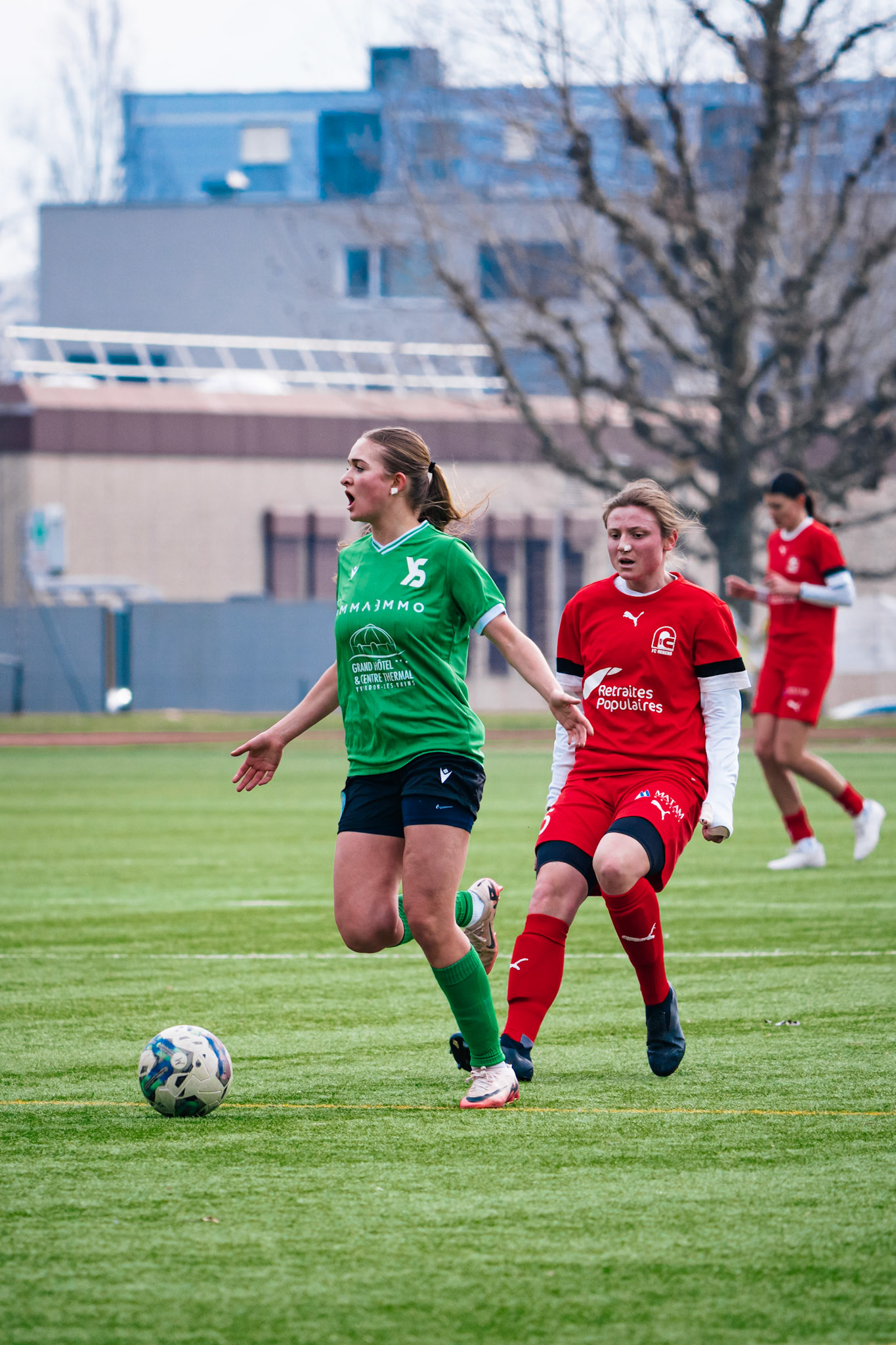 Match Amical entre FC Renens et Yverdon Sport FC au Stade sportif du Croset. (Christian António/LibsVisuals.com)