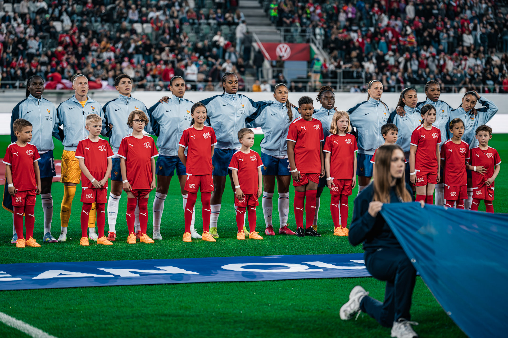 UEFA Women’s Nations League Suisse - France au Kybunpark. (Christian António/LibsVisuals.com)