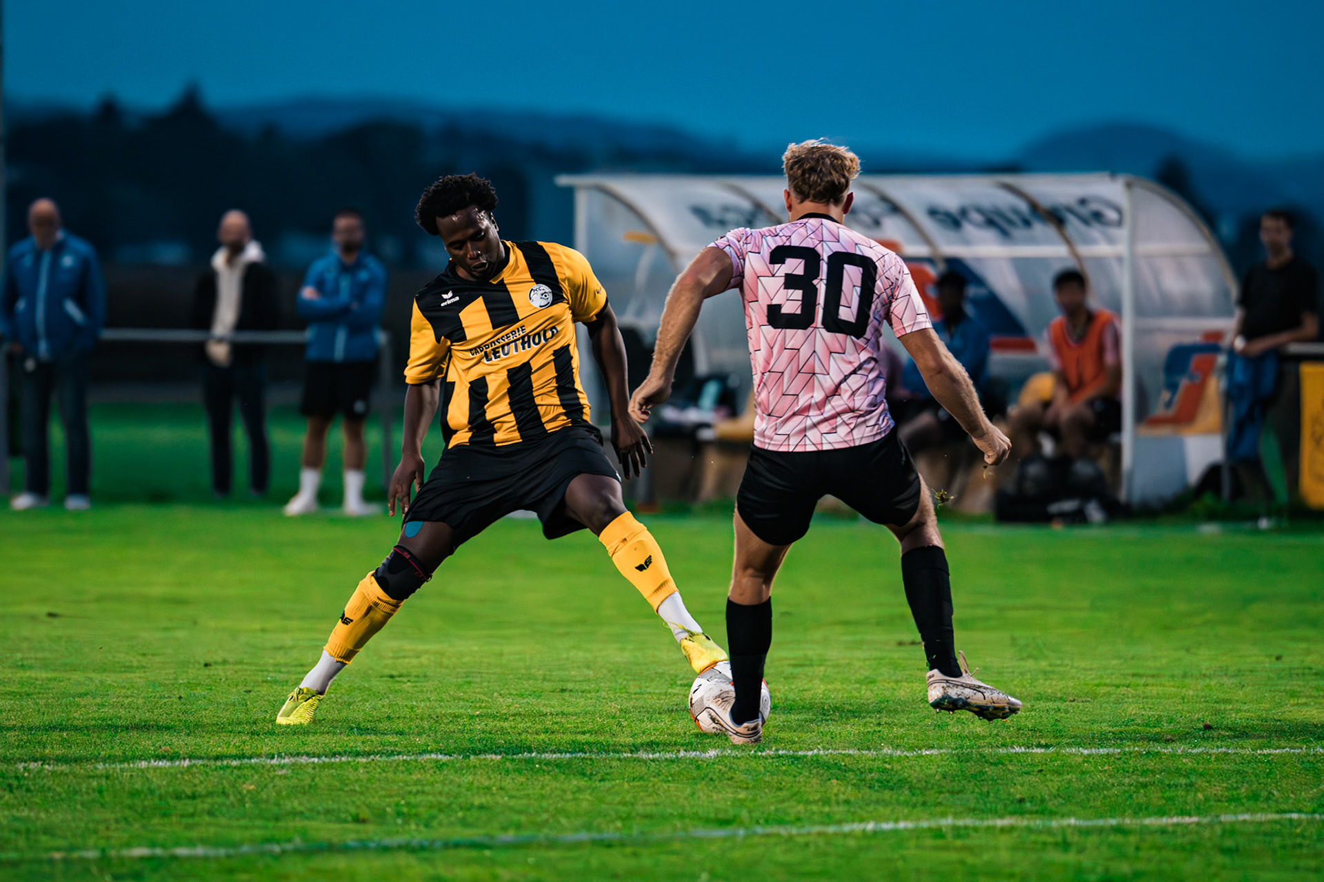 Match BCV Cup opposant FC Corcelles-Payerne I – FC Poliez-Pittet IA à la Place de sports Freybonnaz. (Christian António/LibsVisuals.com)