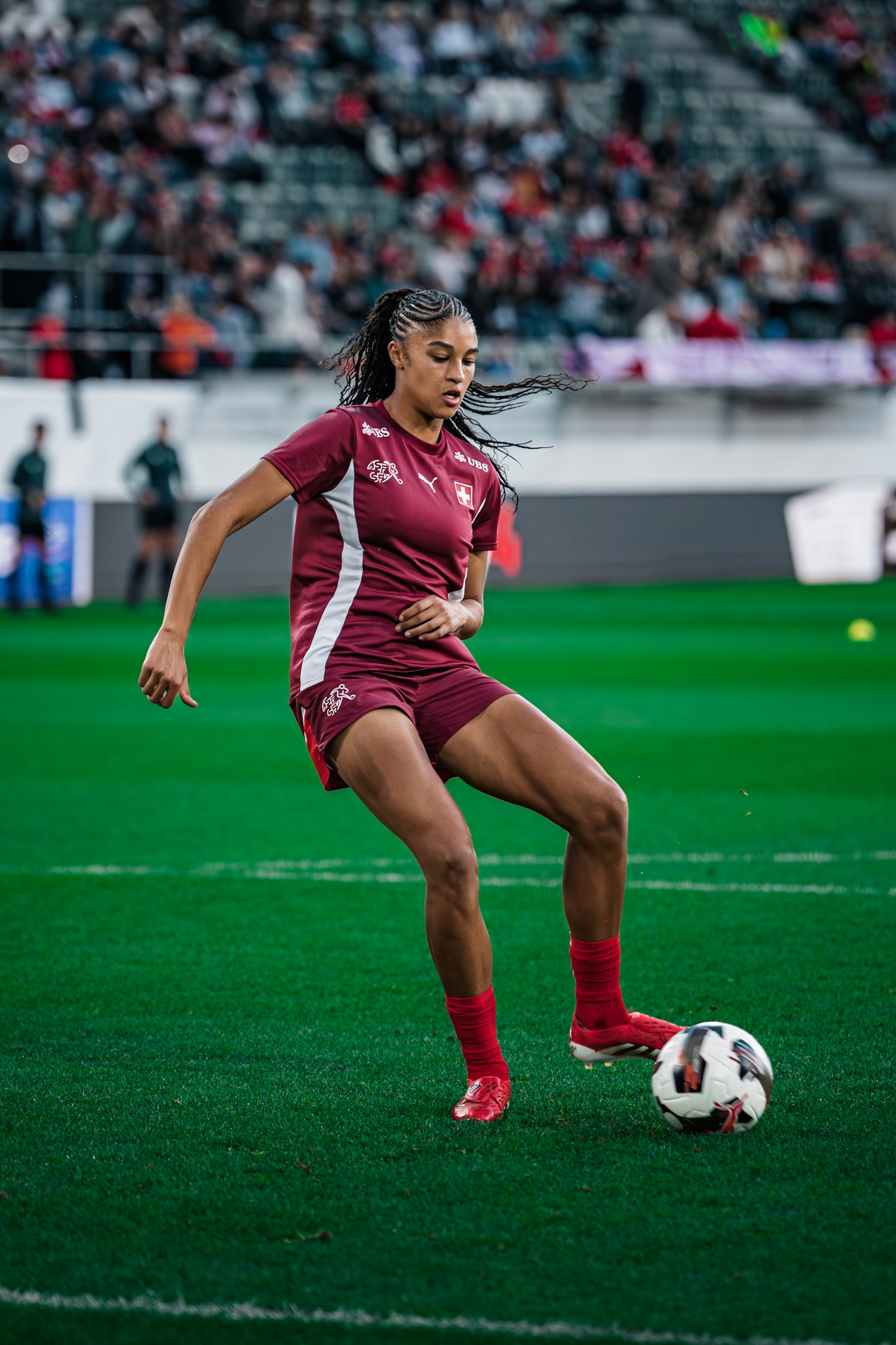 UEFA Women’s Nations League Suisse - France au Kybunpark. (Christian António/LibsVisuals.com)