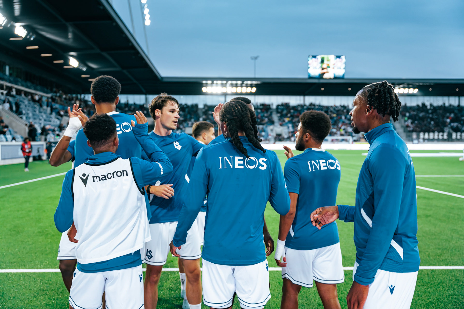 Match aller du tour de barrage de l’UEFA Europa Conference League 2025/26 opposant Lausanne-Sport et le Beşiktaş JK au Stade de la Tuilière. (Christian António/LibsVisuals.com)