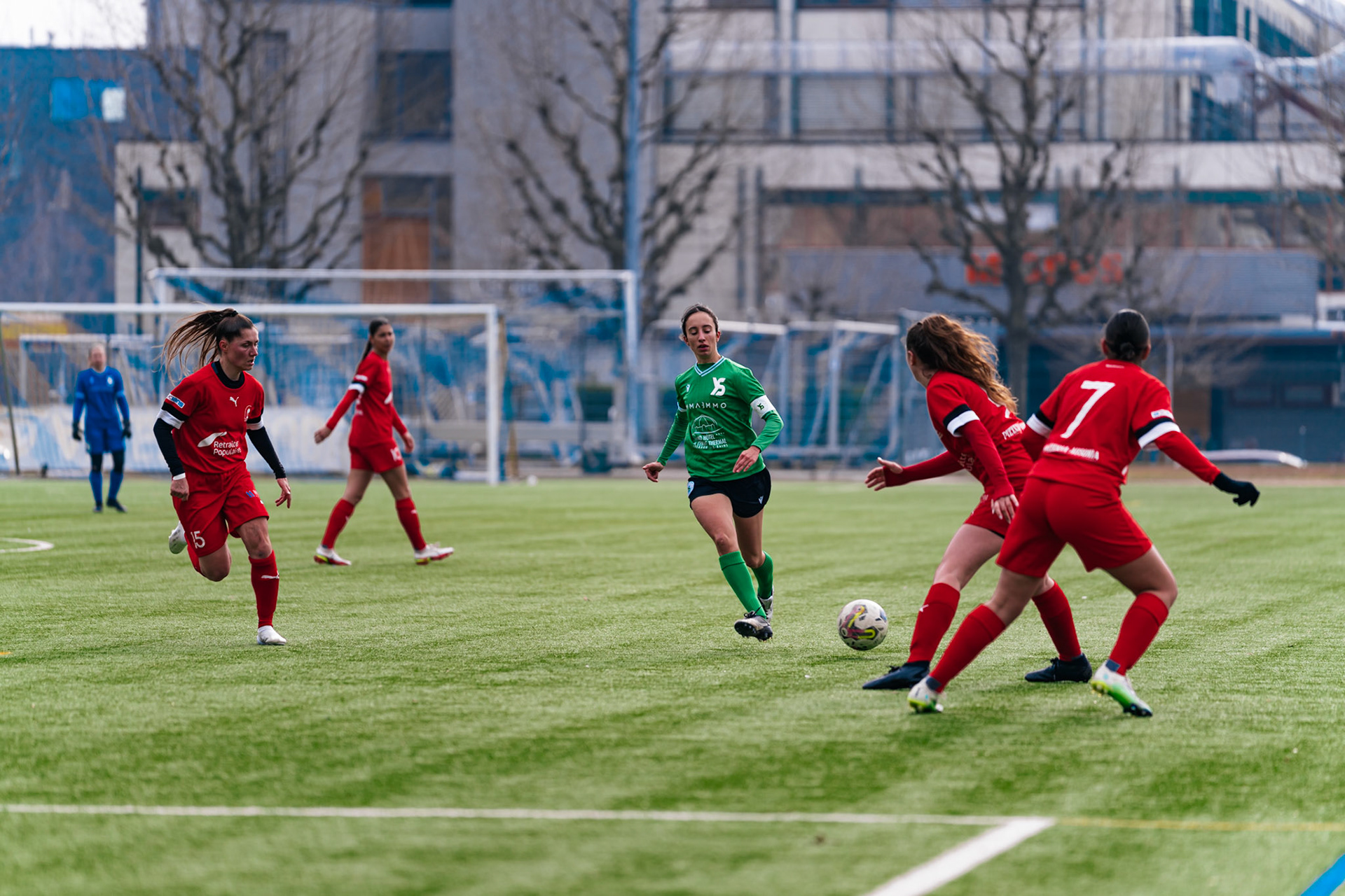 Match Amical entre FC Renens et Yverdon Sport FC au Stade sportif du Croset. (Christian António/LibsVisuals.com)