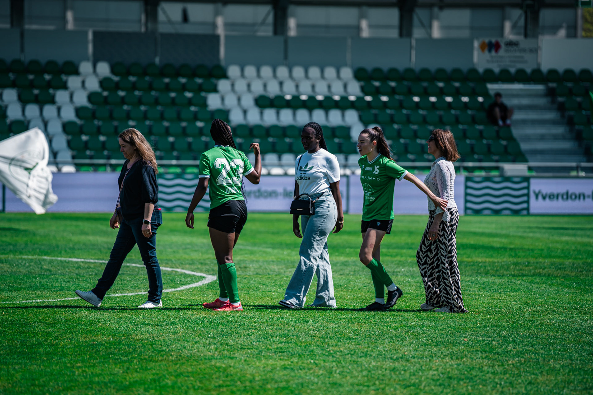 Yverdon Sport FC et FC Schlieren au Stade Municipal. (Christian António/LibsVisuals.com)