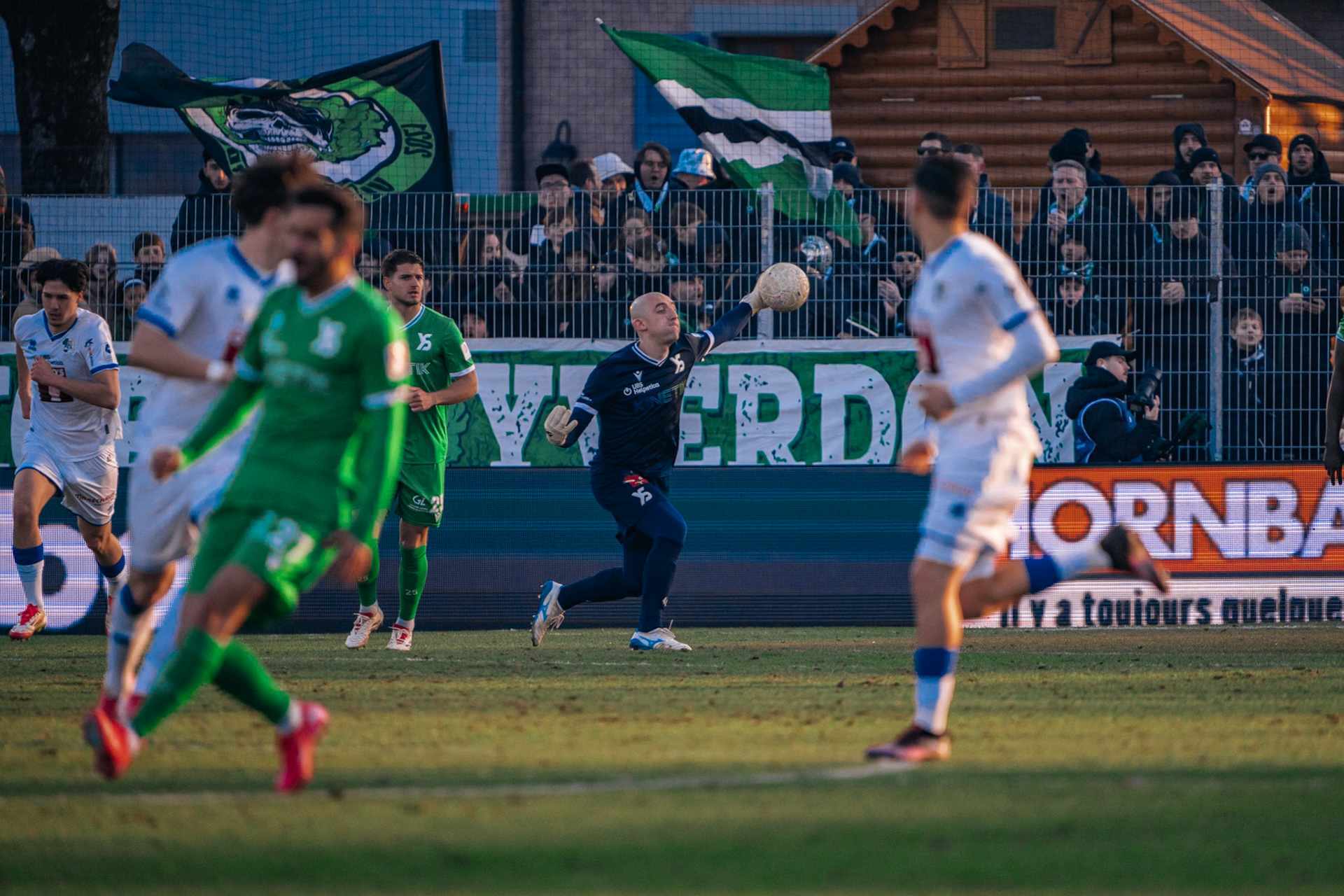 Yverdon Sport FC et FC Luzern au Stade Municipal. (Christian António/LibsVisuals.com)