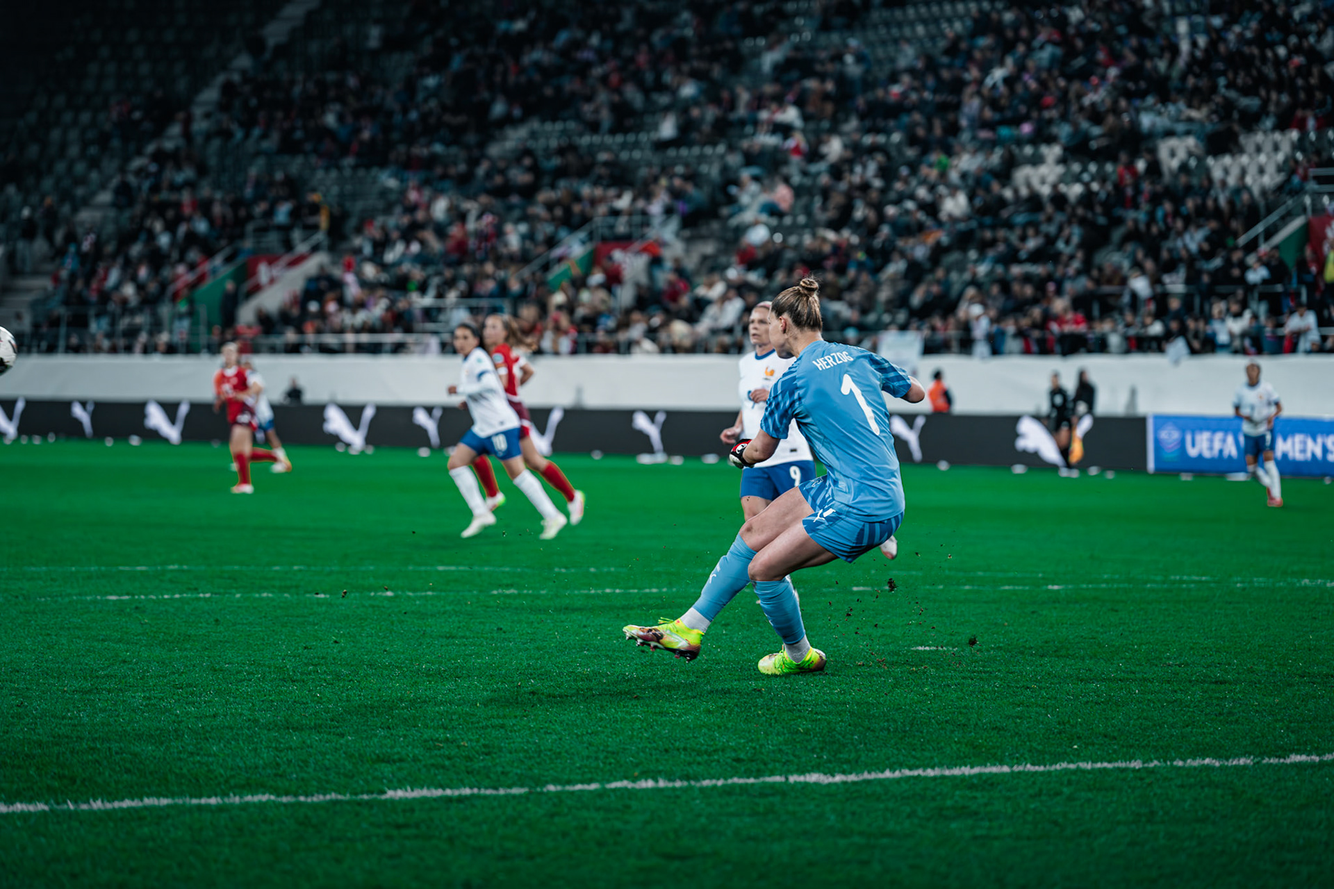 UEFA Women’s Nations League Suisse - France au Kybunpark. (Christian António/LibsVisuals.com)