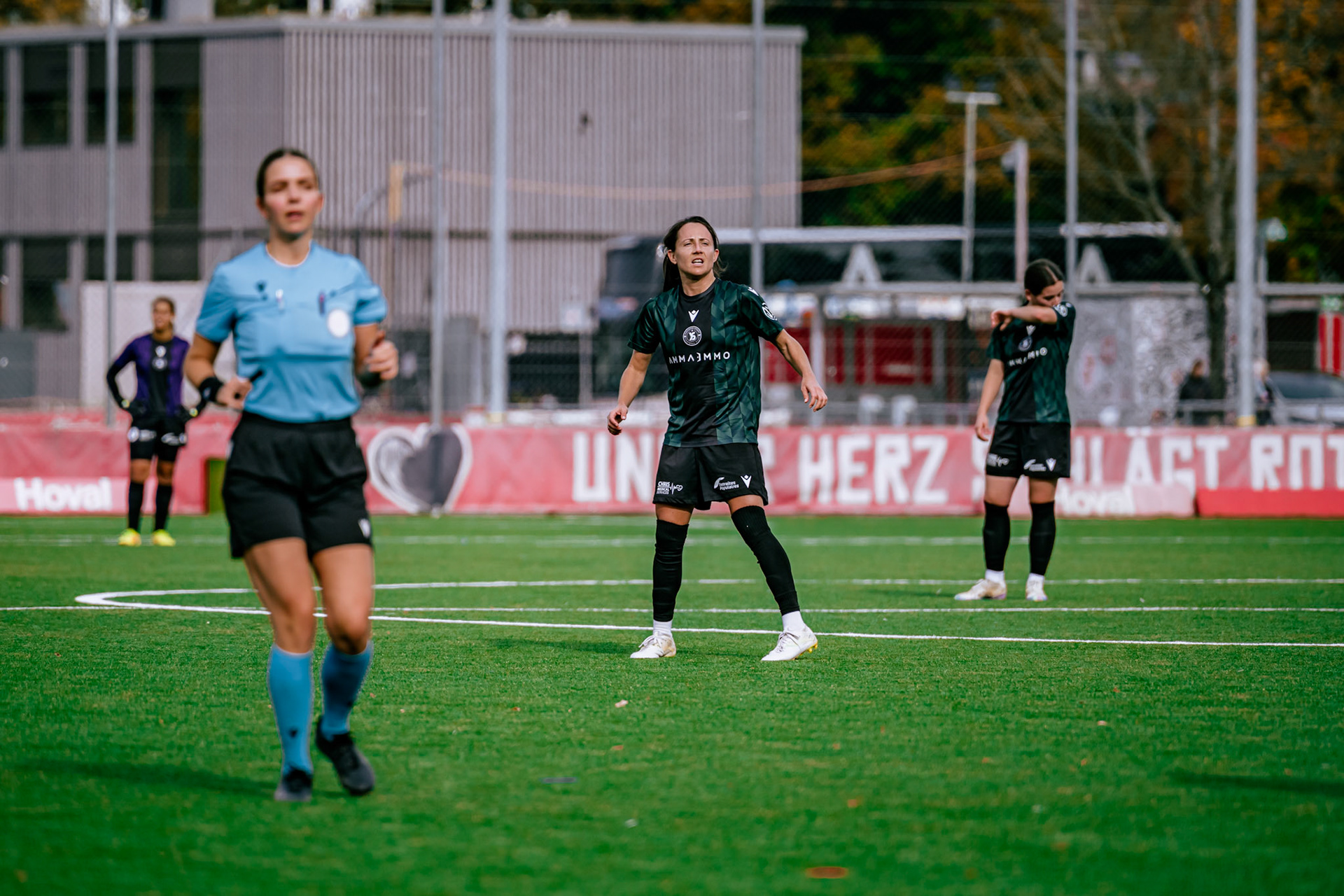 Match de championnat LNB Féminine opposant le FC Winterthur et Yverdon Sport FC au Schützenwiese, Winterthur. (Christian António/LibsVisuals.com)