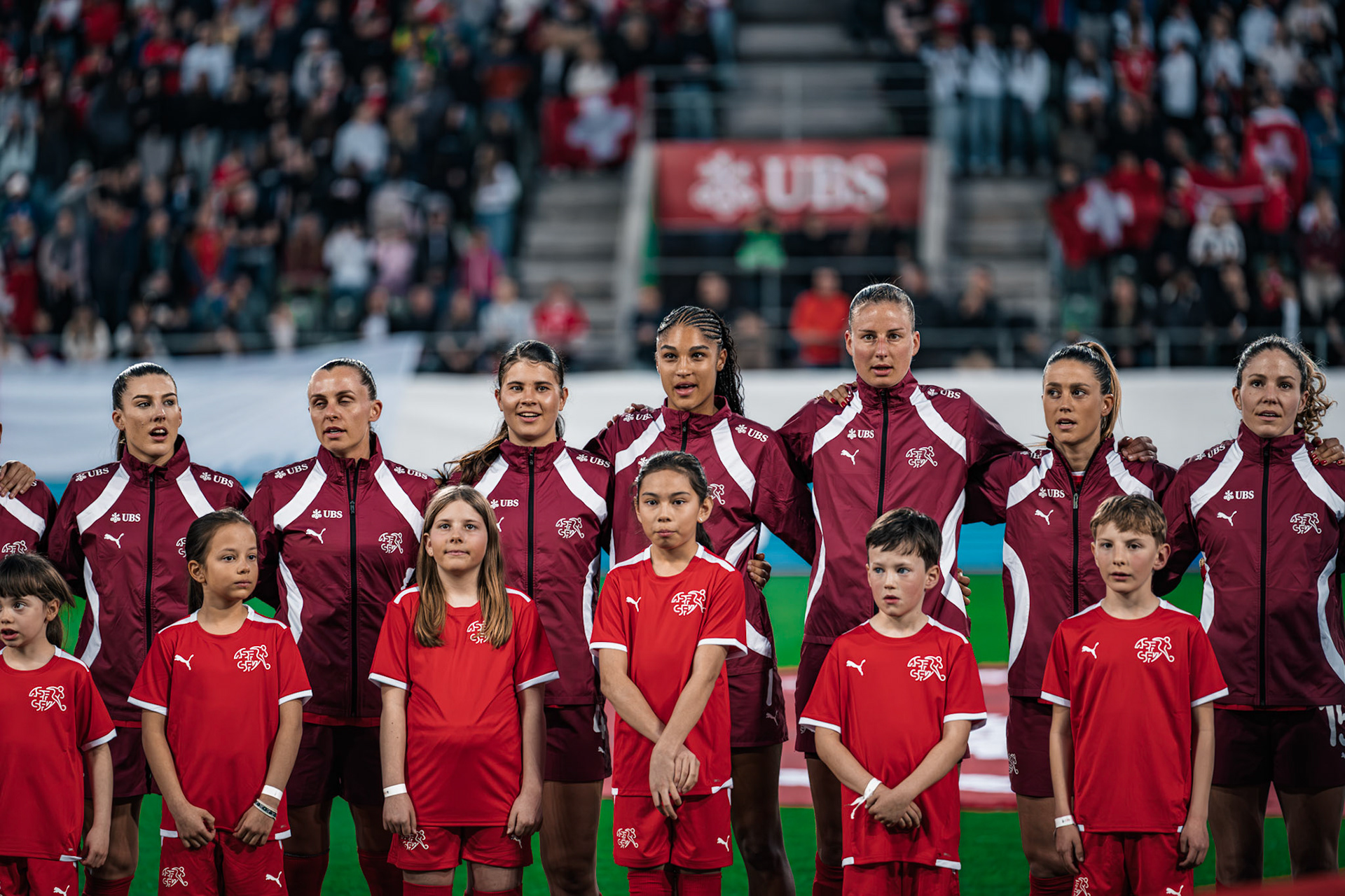 UEFA Women’s Nations League Suisse - France au Kybunpark. (Christian António/LibsVisuals.com)
