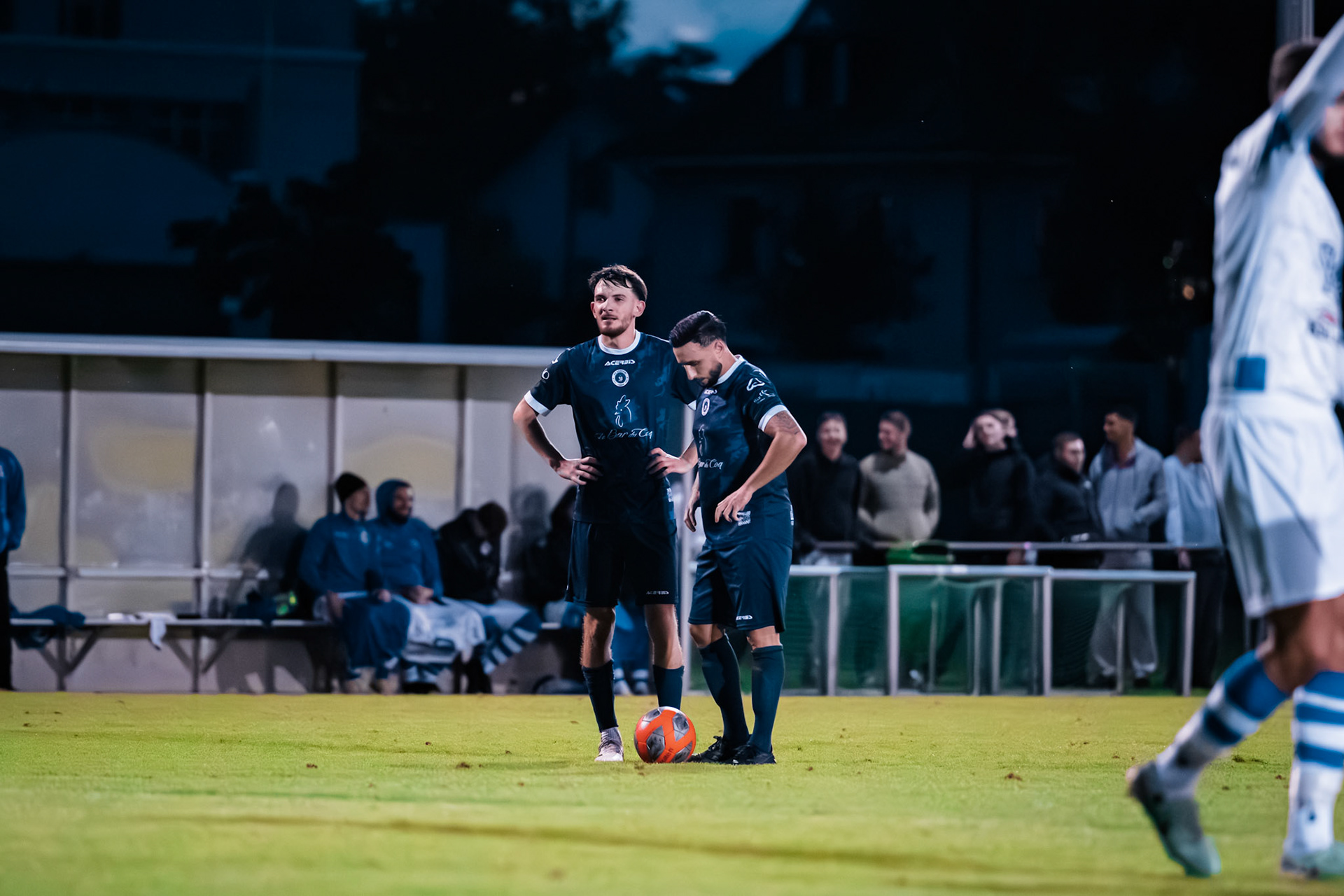 Match de championnat 3e ligue (Groupe 3) opposant le FC Azzurri Yverdon I au FC Bosna Yverdon I, au Stade Municipal, Yverdon. (Christian António/LibsVisuals.com)