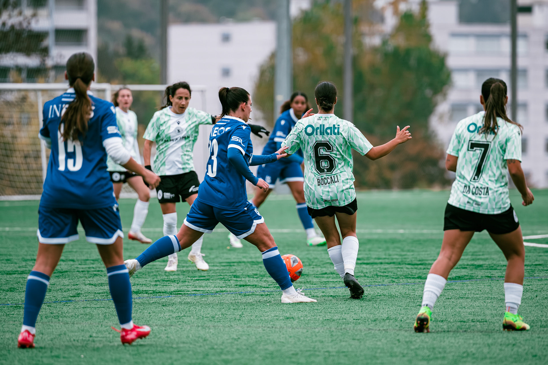 Match AXA Women’s Cup (1/16 de finale) opposant FC Lausanne-Sport et Yverdon Sport FC au Centre sportif de la Tuilière. (Christian António/LibsVisuals.com)