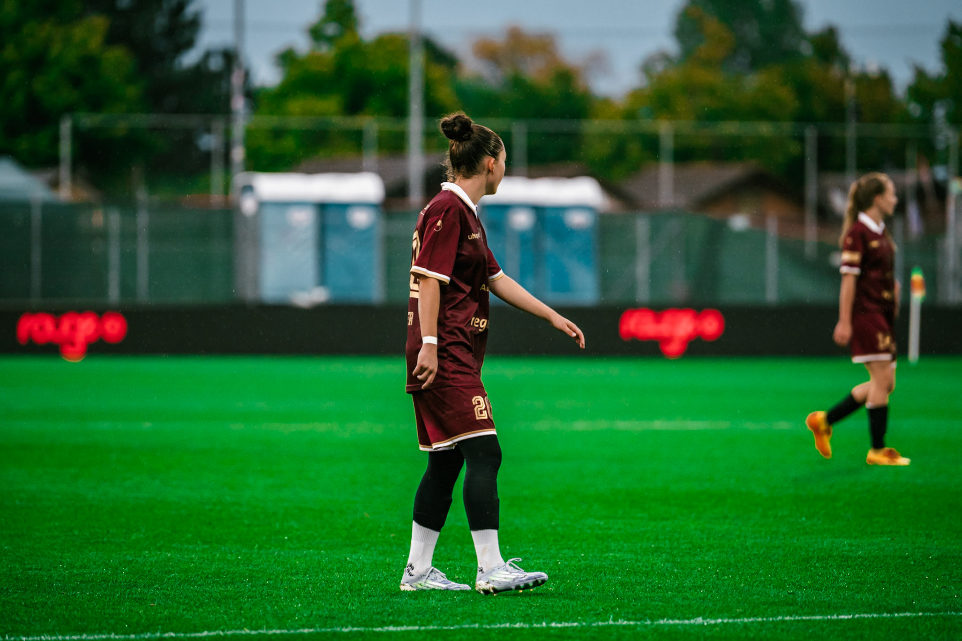 Match championnat LNB féminine opposant Yverdon Sport FC et FC Solothurn Frauen au Stade Municipal. (Christian António/LibsVisuals.com)