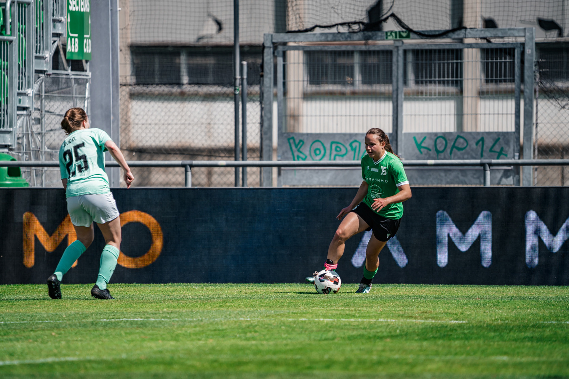 Yverdon Sport FC et FC Schlieren au Stade Municipal. (Christian António/LibsVisuals.com)