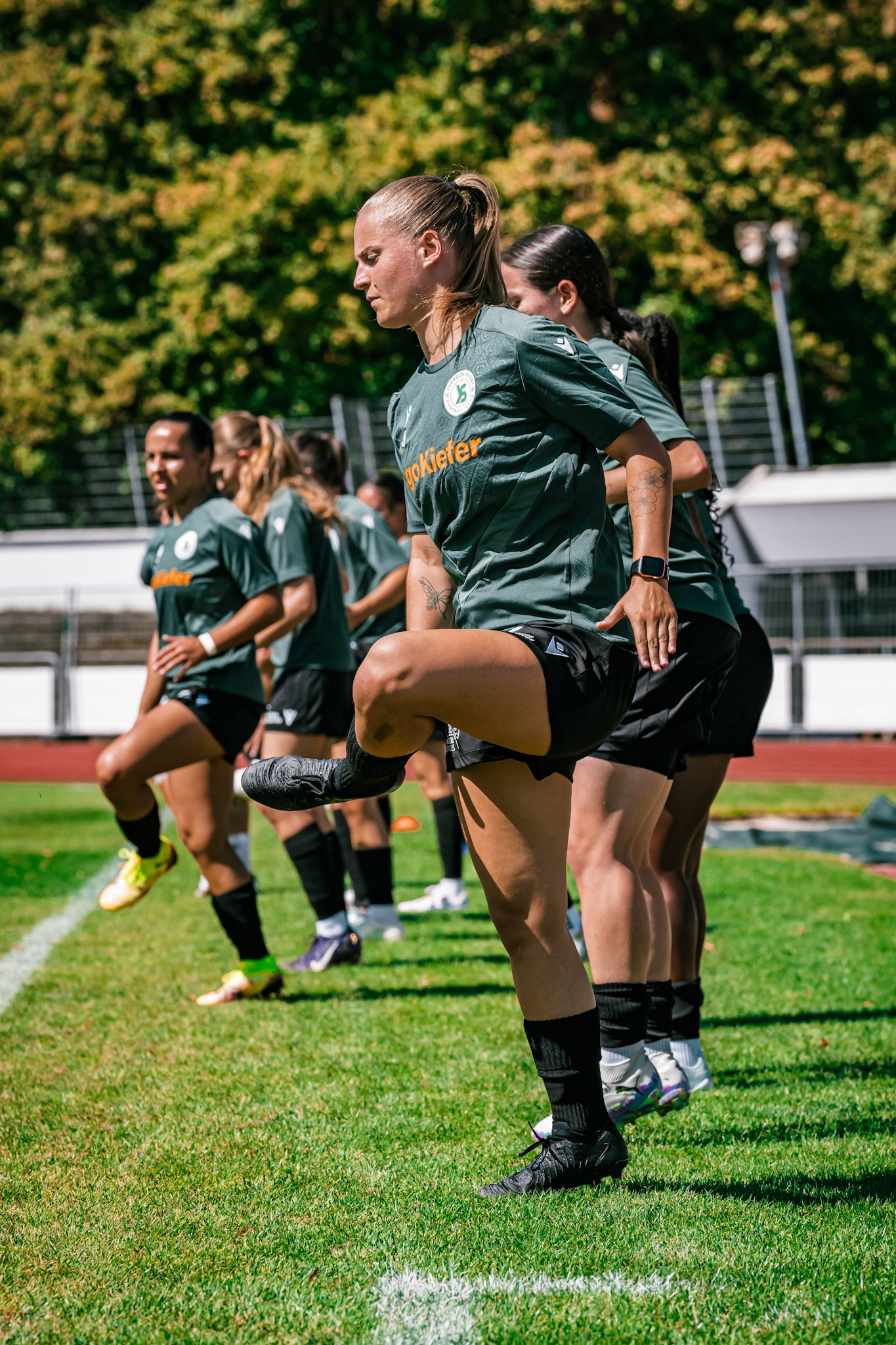 Match AXA Women’s Cup opposant FC Concordia Basel - Yverdon Sport FC au Sportanlagen St. Jakob. (Christian António/LibsVisuals.com)