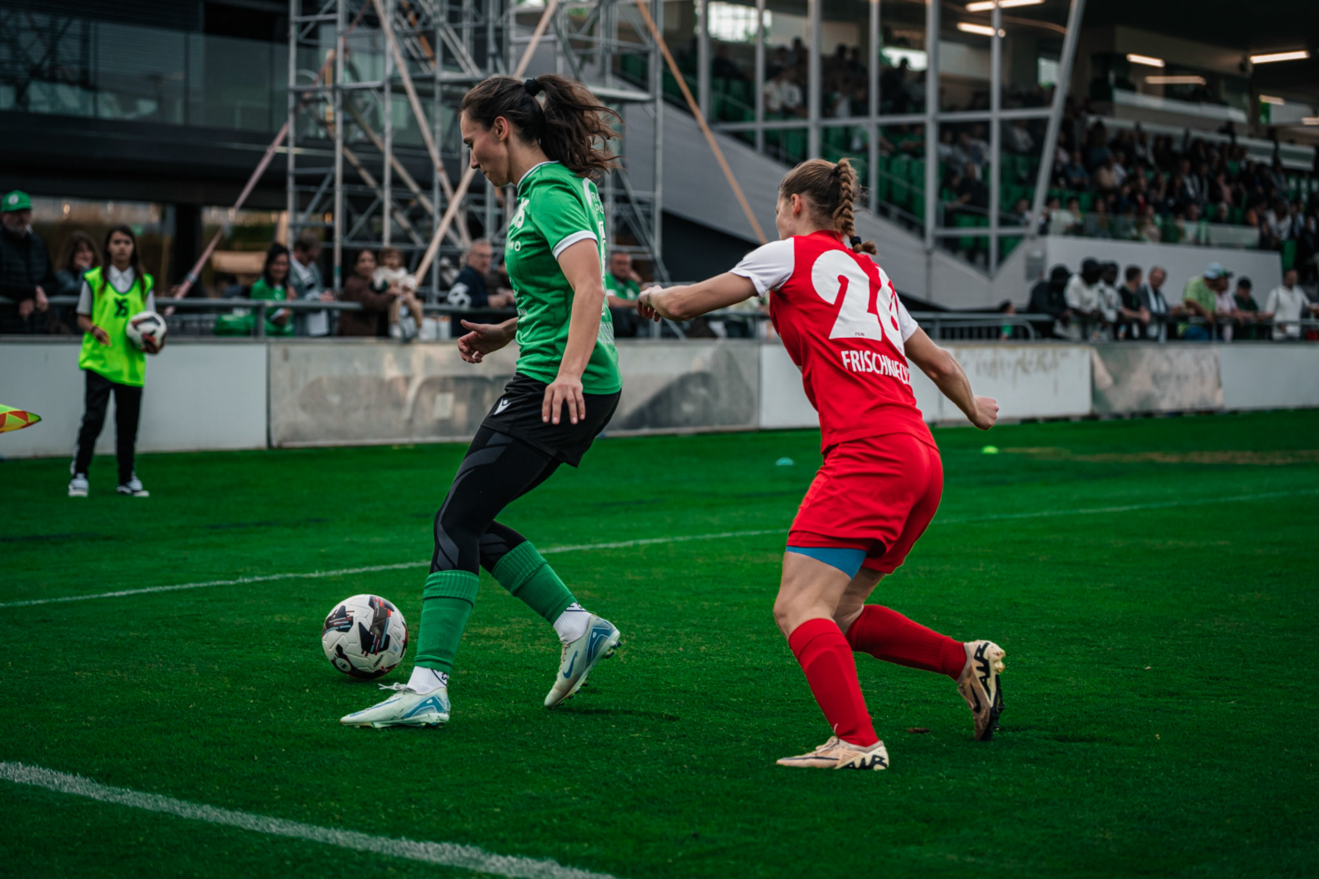 Yverdon Sport FC et FC Rapperswil-Jona au Stade Municipal. (Christian António/LibsVisuals.com)