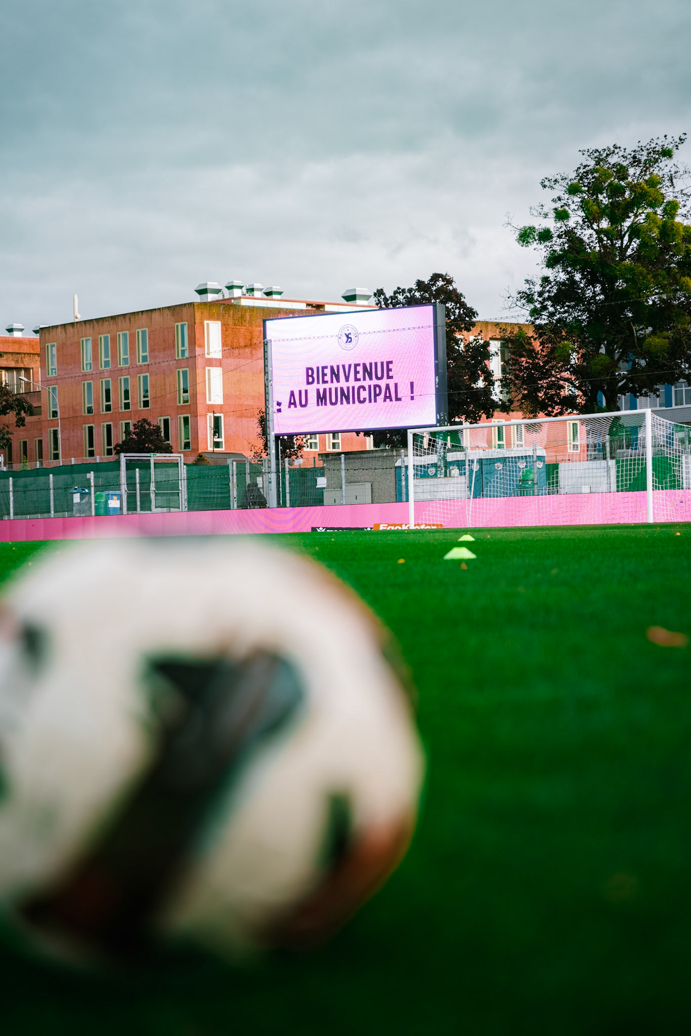 Match championnat LNB féminine opposant Yverdon Sport FC et FC Oerlikon/Polizei ZH 1 au Stade Municipal. (Christian António/LibsVisuals.com)