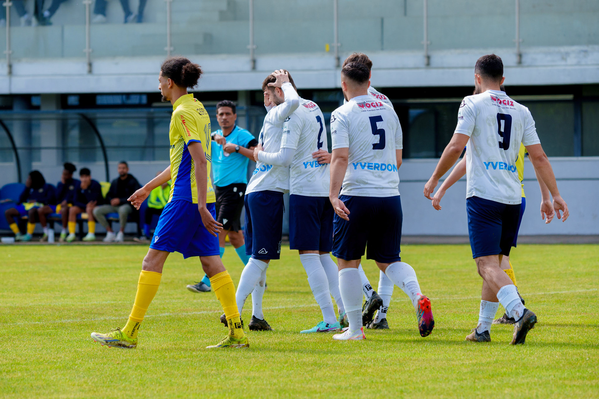 Match 2ème Ligue FC Bosna Yverdon - FC Vevey Sport II au Stade Sous-Ville à Baulmes