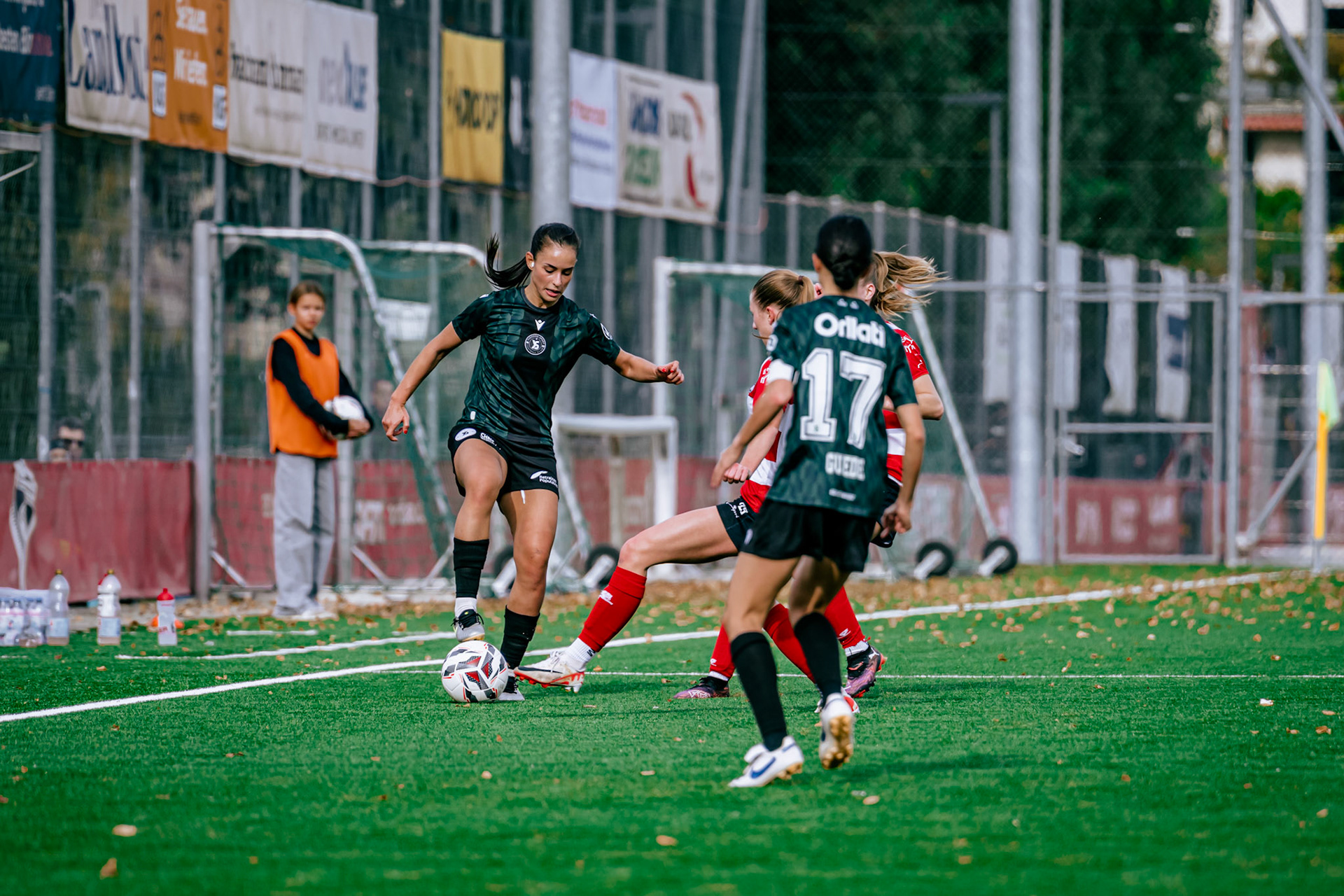 Match de championnat LNB Féminine opposant le FC Winterthur et Yverdon Sport FC au Schützenwiese, Winterthur. (Christian António/LibsVisuals.com)