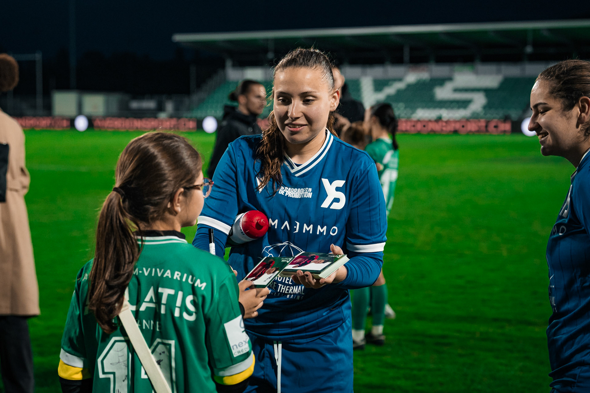 Yverdon Sport FC et Frauenteam Thun Berner-Oberland au Stade Municipal. (Christian António/LibsVisuals.com)