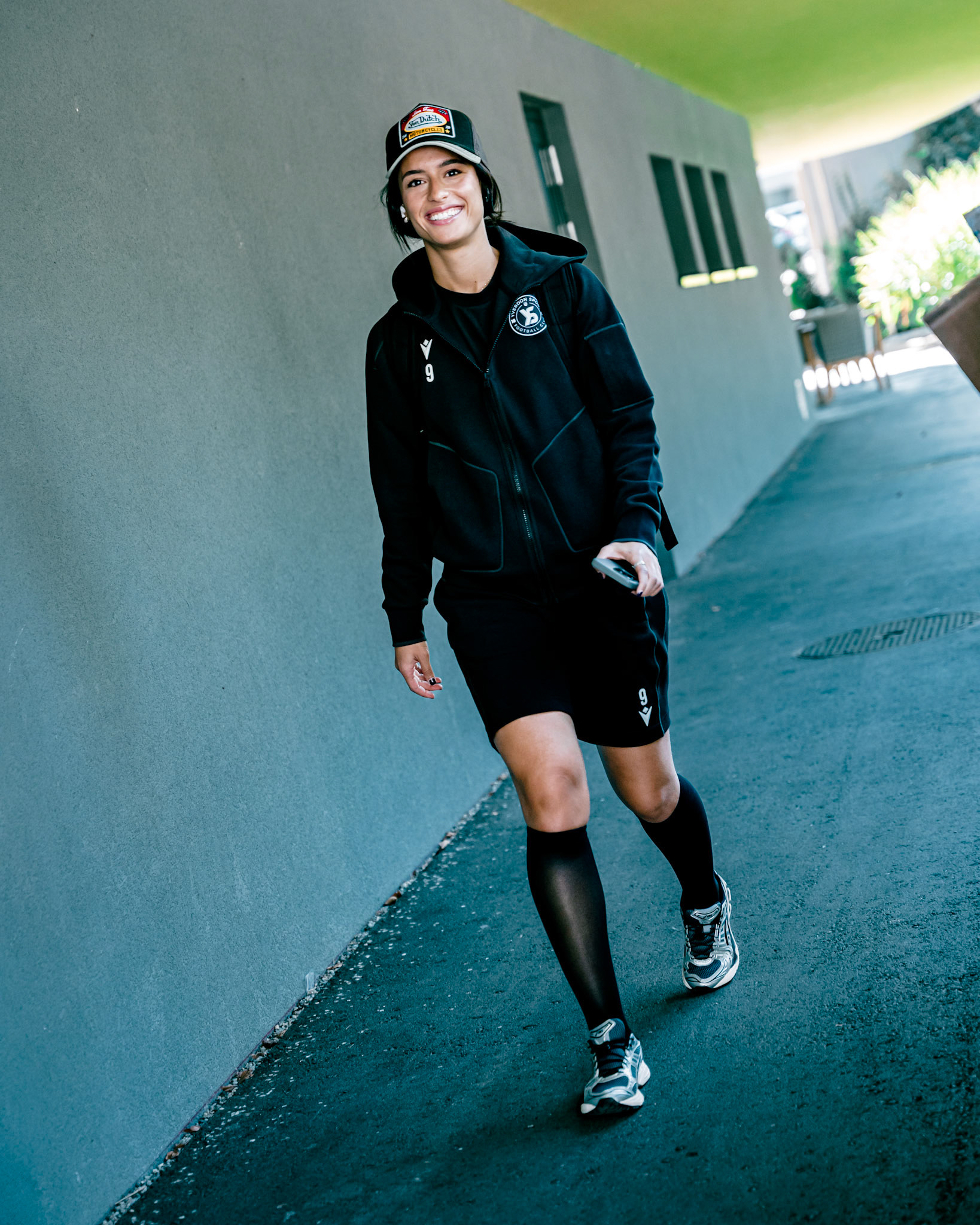 Match de championnat LNB (féminine) opposant le FC Sion Féminin à Yverdon Sport FC à l’Ancien Stand, Sion. (Christian António/LibsVisuals.com)