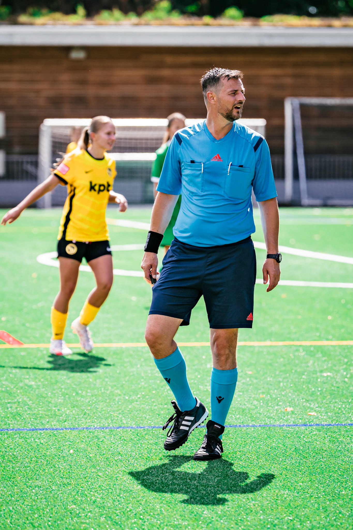 Match championnat opposant BSC YB Frauen U-20 - Yverdon Sport U-20 au Sportplatz Wyler. (Christian António/LibsVisuals.com)