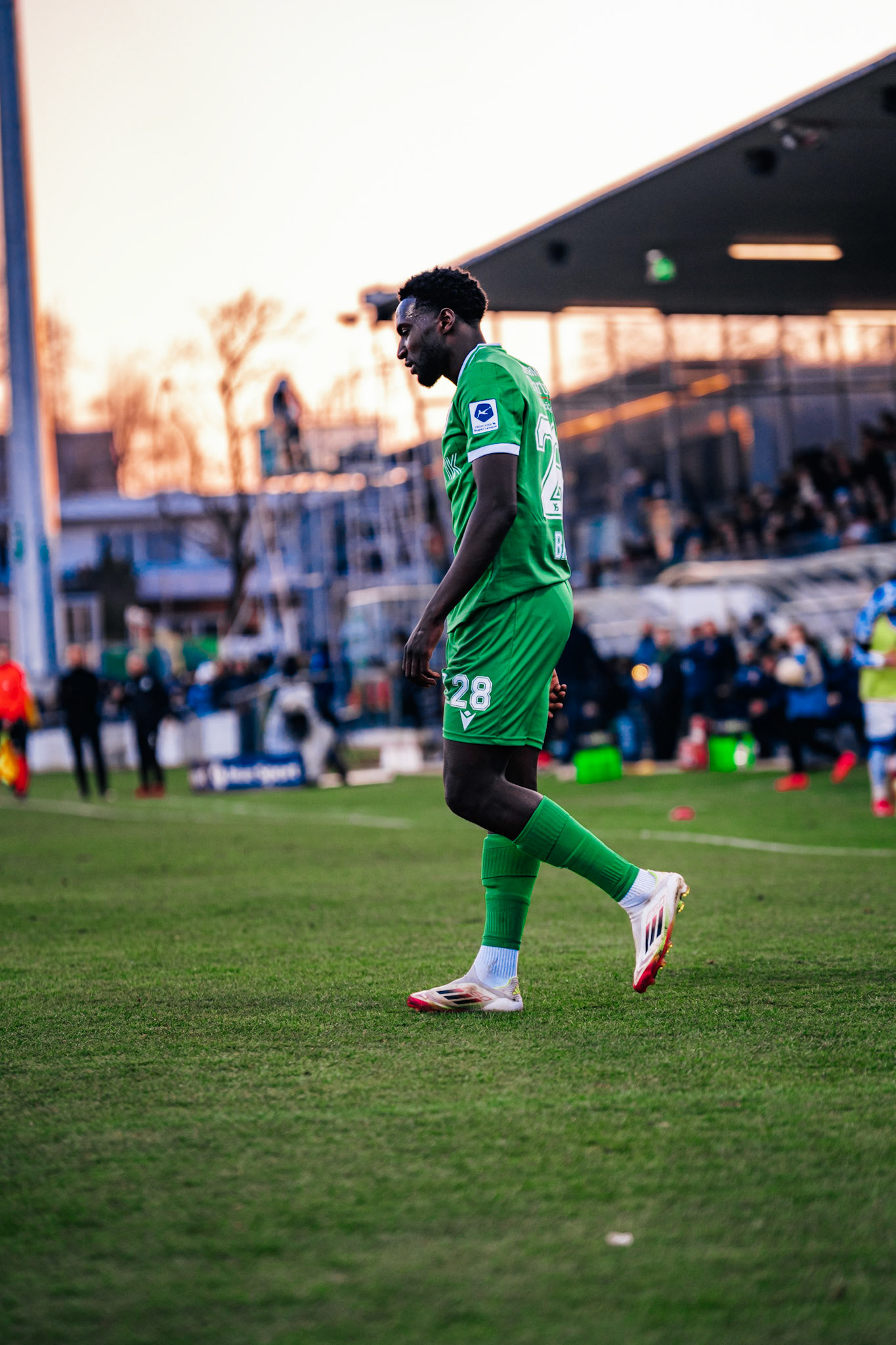 Yverdon Sport FC et FC Luzern au Stade Municipal. (Christian António/LibsVisuals.com)