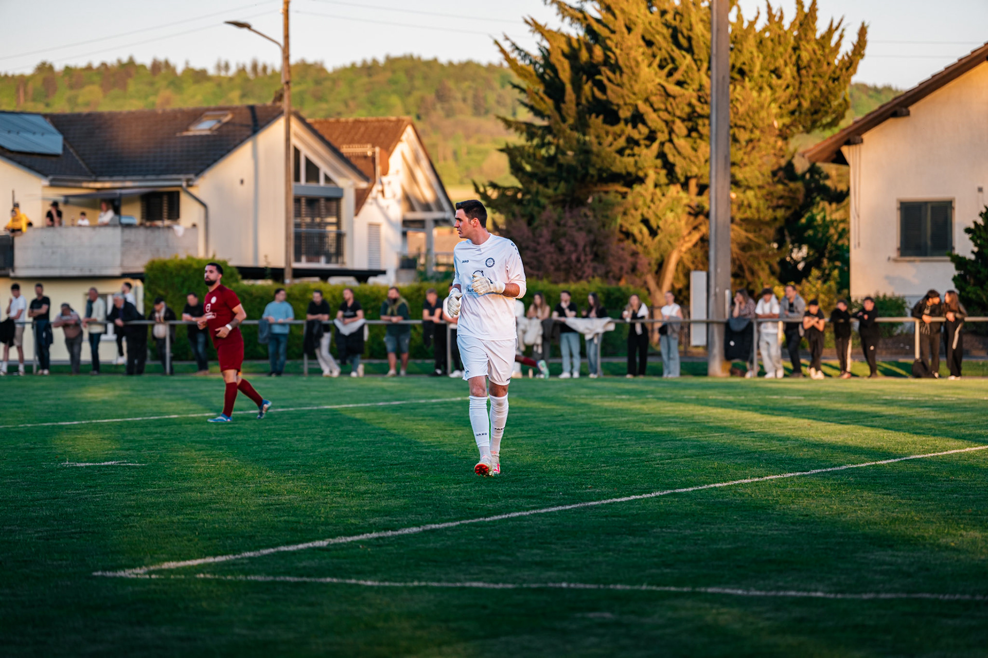 FC Domdidier et FC Cugy-Montet-Aumont-Murist I au Stade du Pâquier. (Christian António/LibsVisuals.com)
