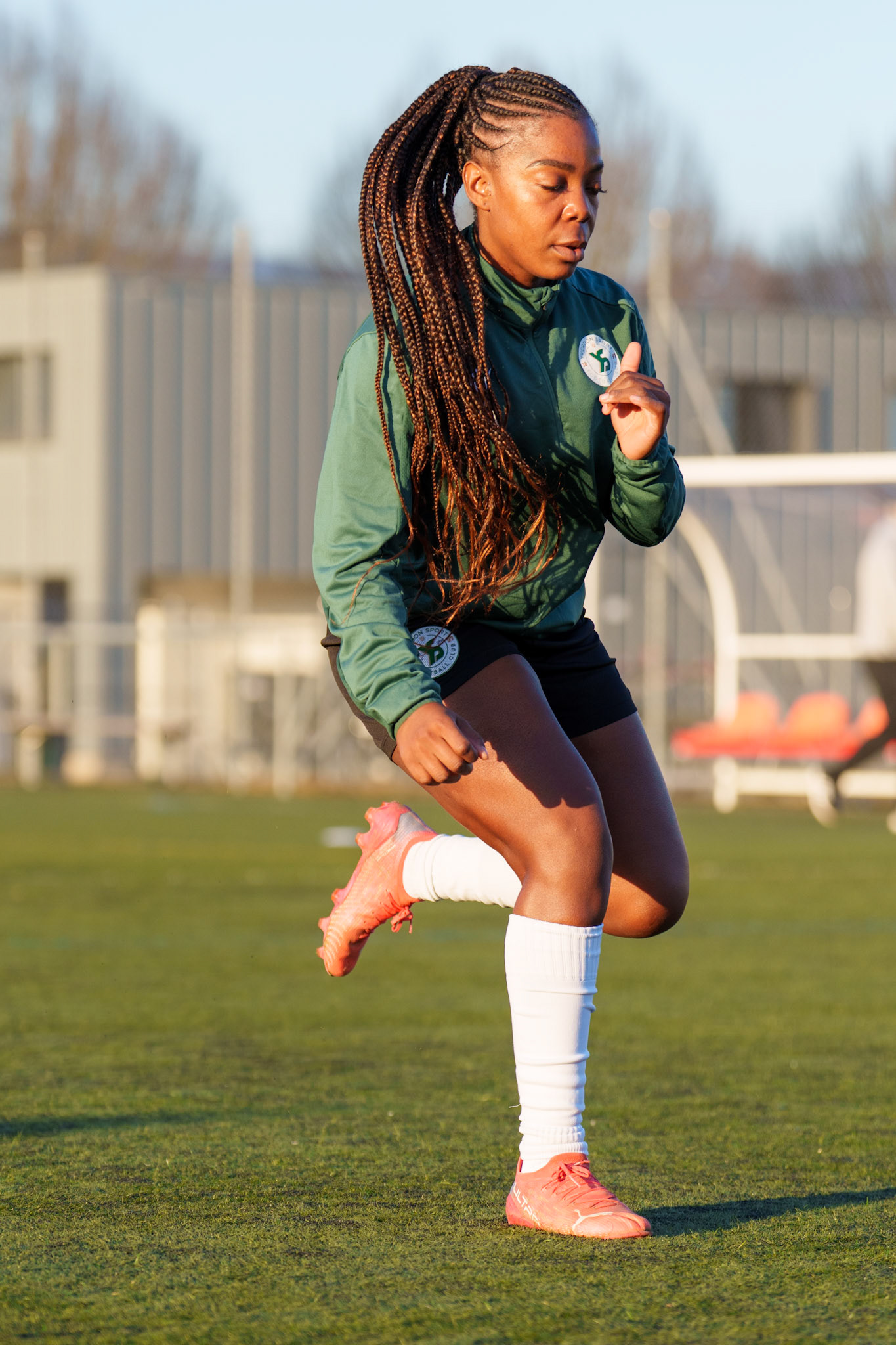 FC Solothurn Frauen et Yverdon Sport FC au Stadion FC Solothurn. (Christian António/LibsVisuals.com)