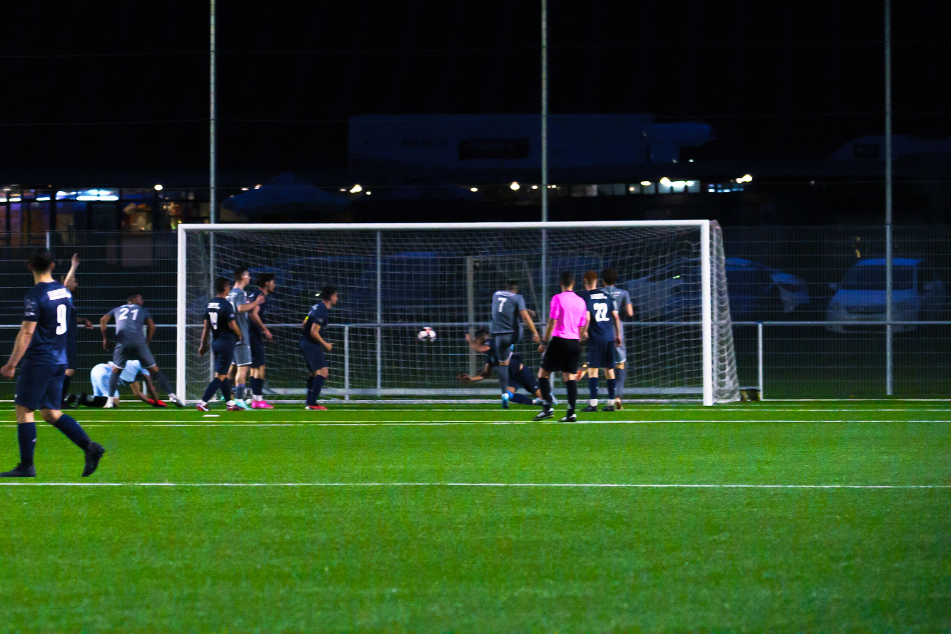 Match 2ème Ligue FC Champagne - FC Grandson-Tuileries au Terrain de Sport de Derrière-Ville à Champagne