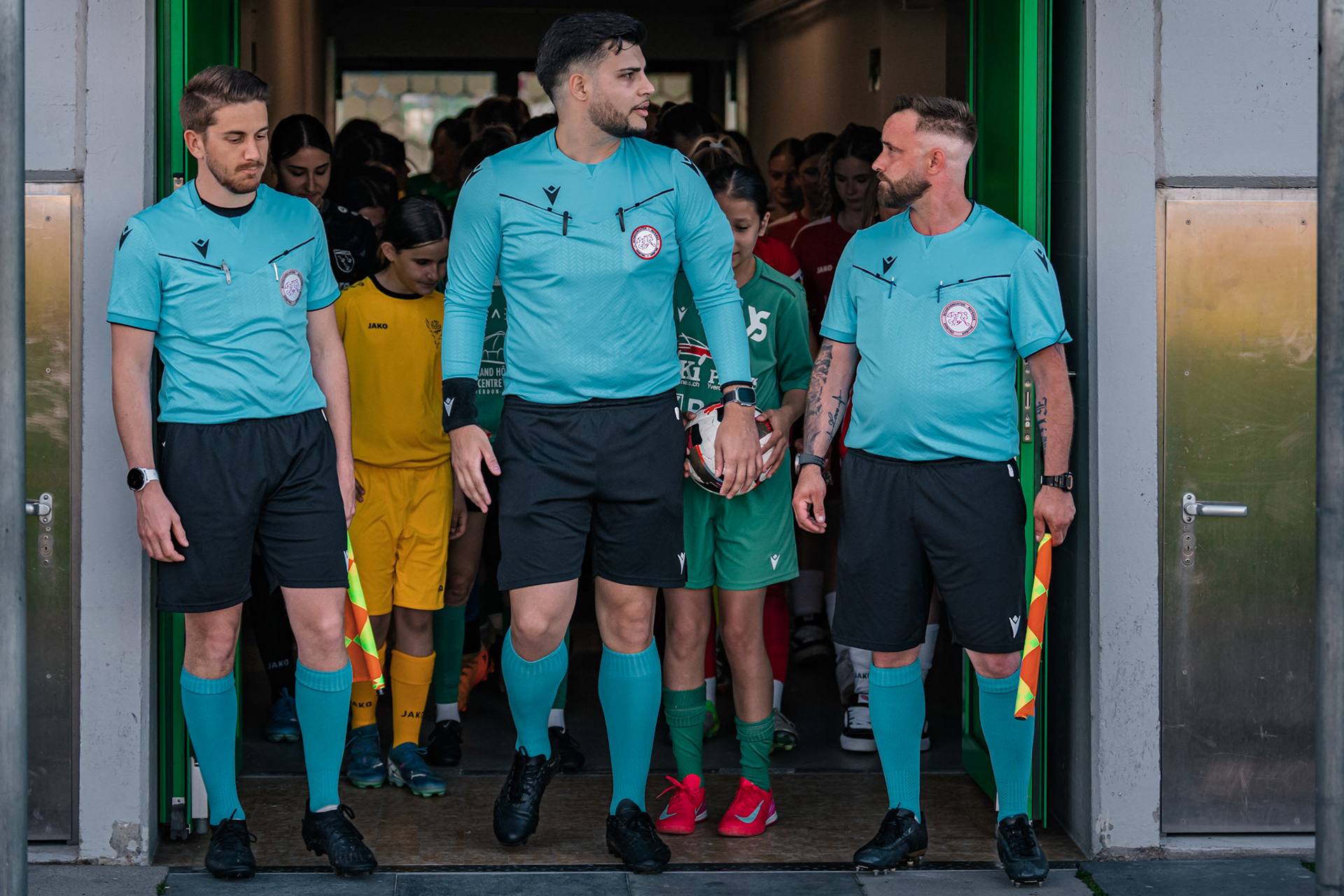 Yverdon Sport FC et Frauenteam Thun Berner-Oberland au Stade Municipal. (Christian António/LibsVisuals.com)