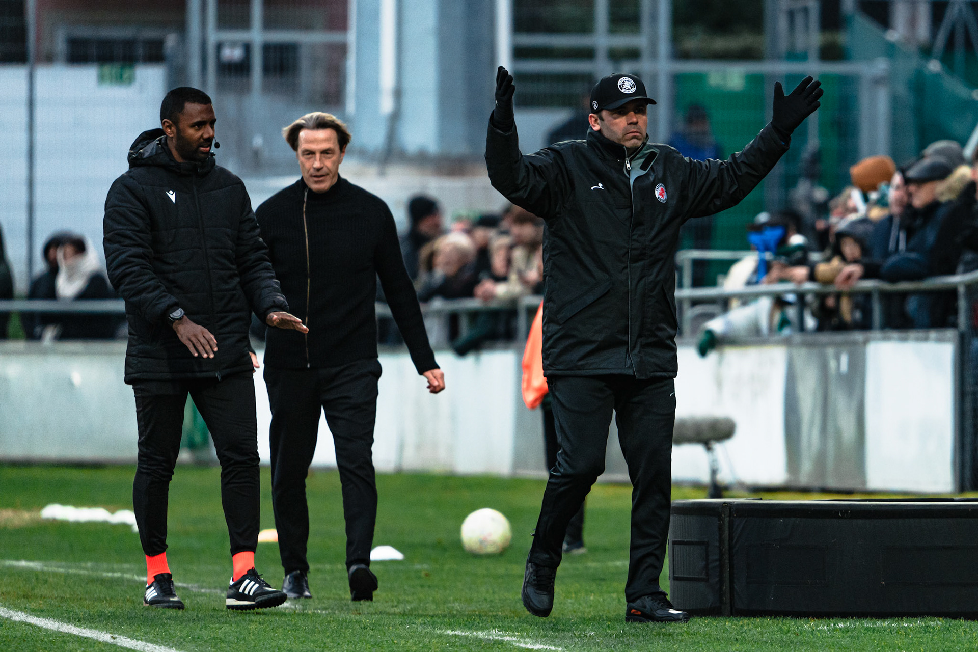Yverdon Sport FC et FC Winterthur au Stade Municipal. (Christian António/LibsVisuals.com)