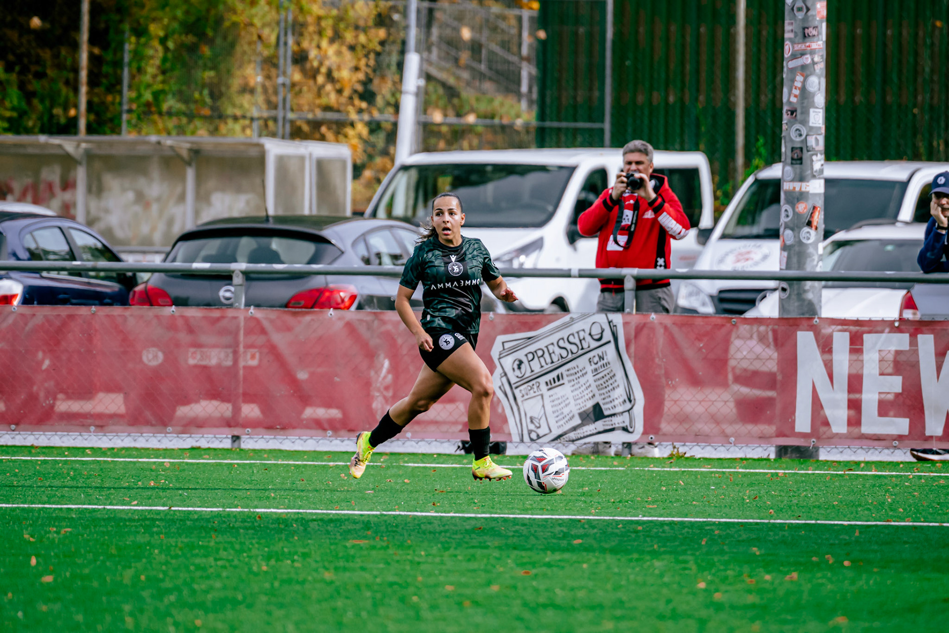 Match de championnat LNB Féminine opposant le FC Winterthur et Yverdon Sport FC au Schützenwiese, Winterthur. (Christian António/LibsVisuals.com)