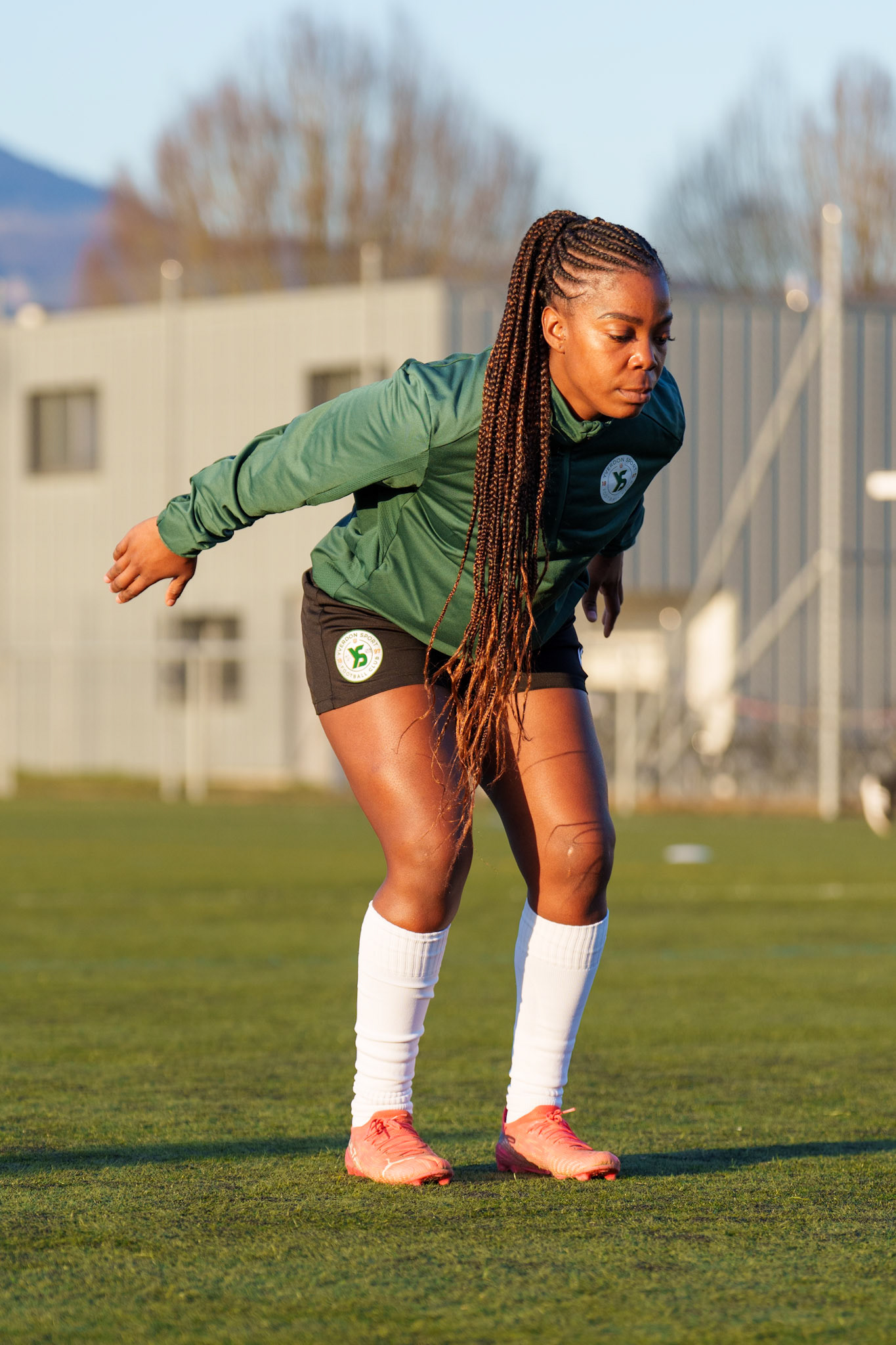 FC Solothurn Frauen et Yverdon Sport FC au Stadion FC Solothurn. (Christian António/LibsVisuals.com)